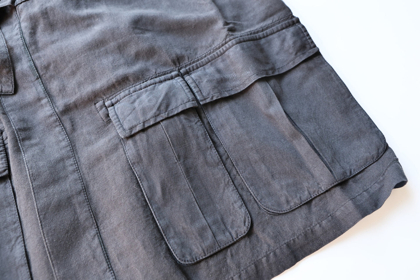 MAHARISHI 5210 HEMP JUNGLE KIMONO OVERSHIRT