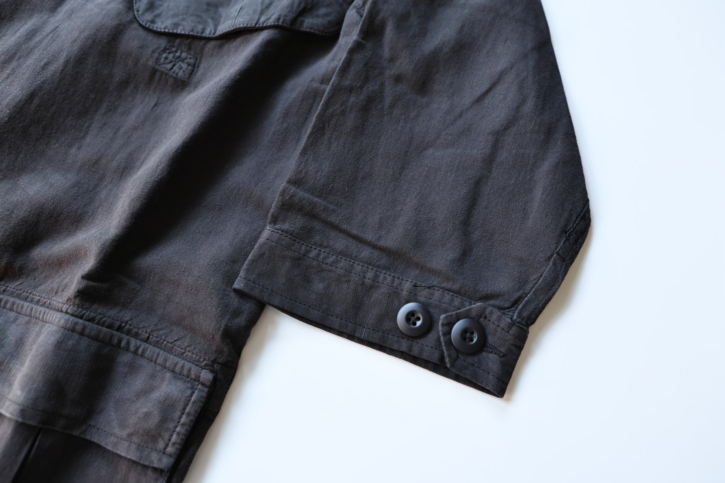 MAHARISHI 5210 HEMP JUNGLE KIMONO OVERSHIRT