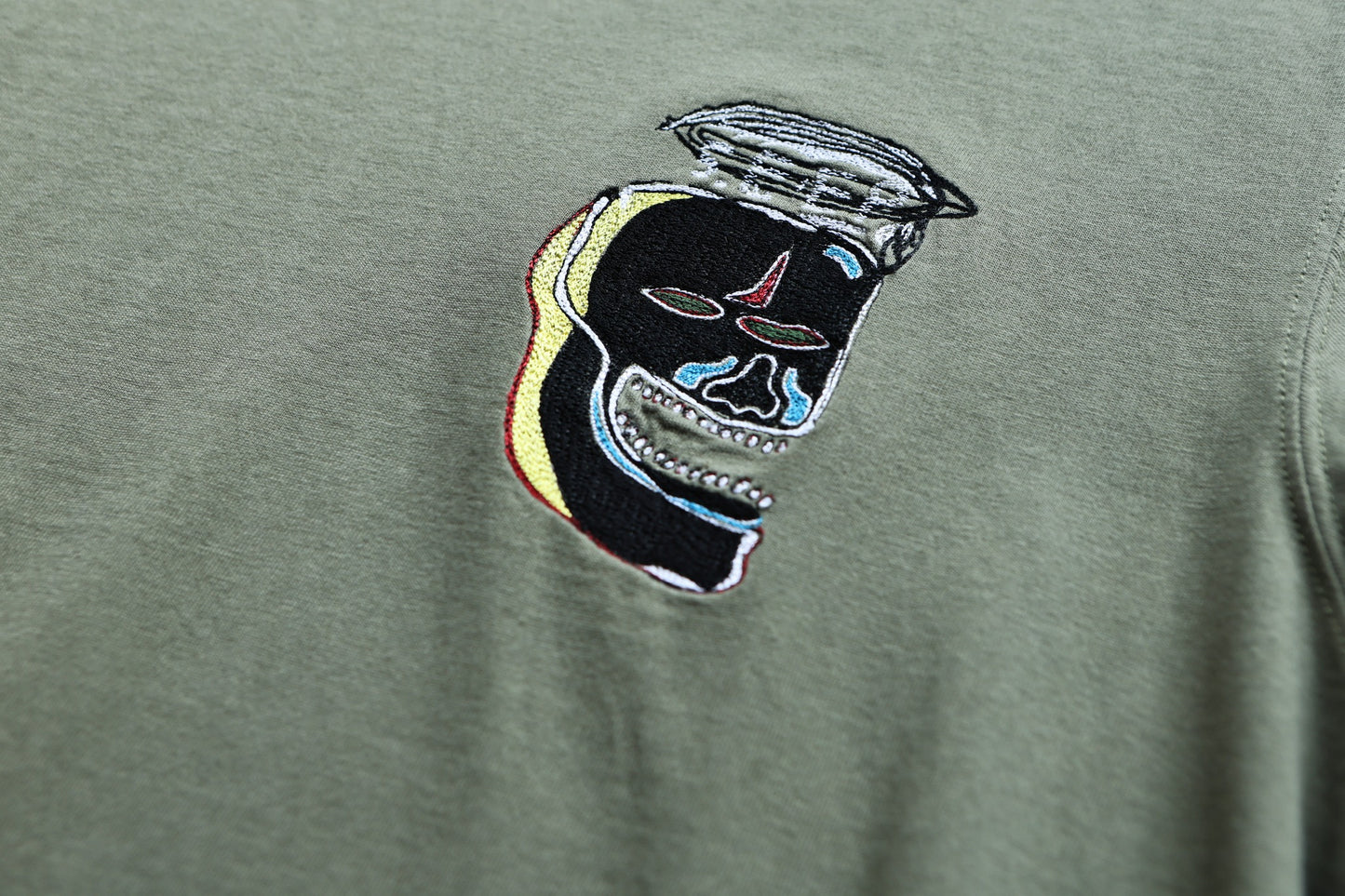MAHARISHI 5141 BASQUIAT NU-NILE T-SHIRT : OLIVE OG-107F