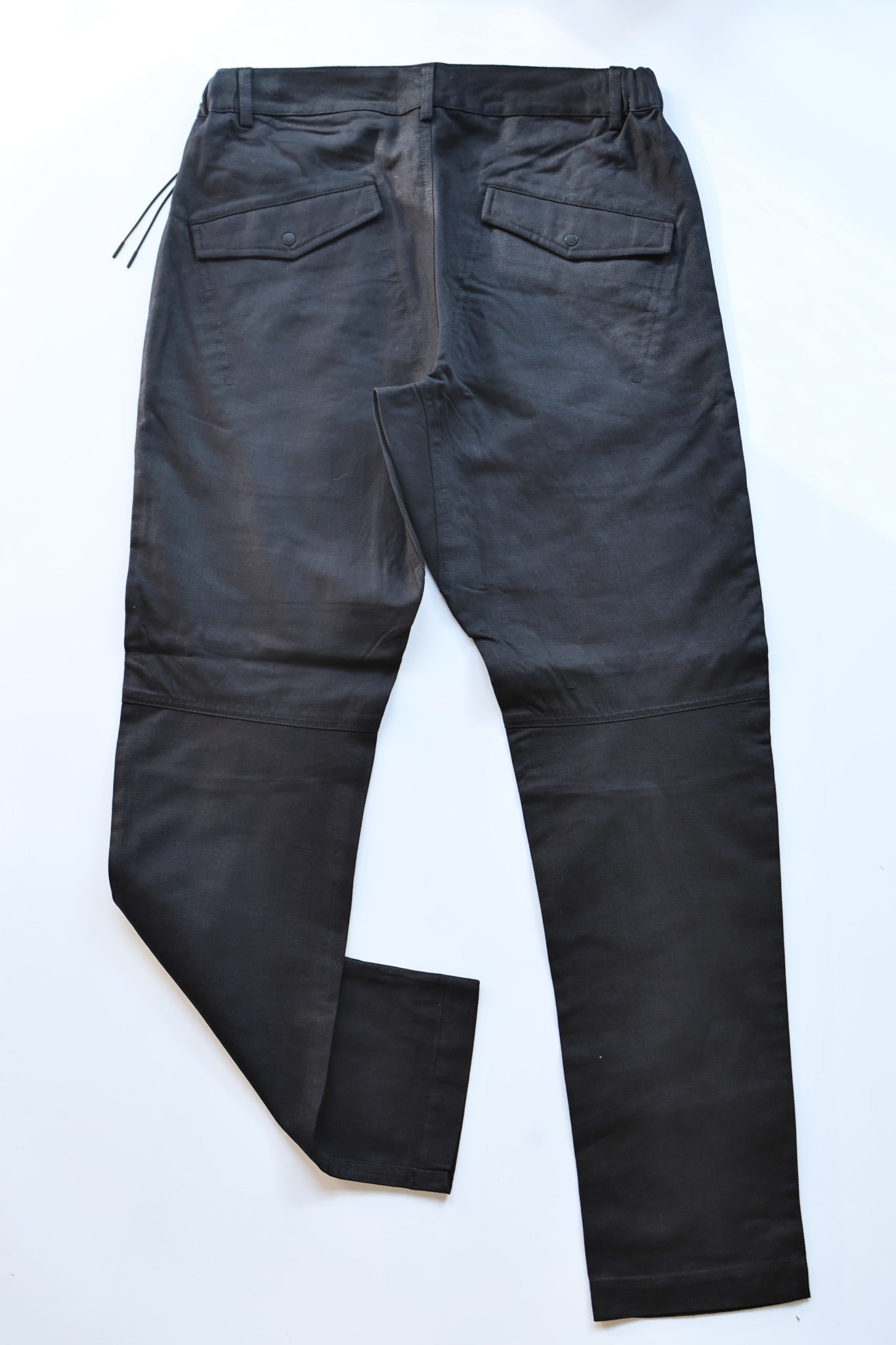 MAHARISHI 7024 MILTYPE ORGANIC CUSTOM PANTS BLACK