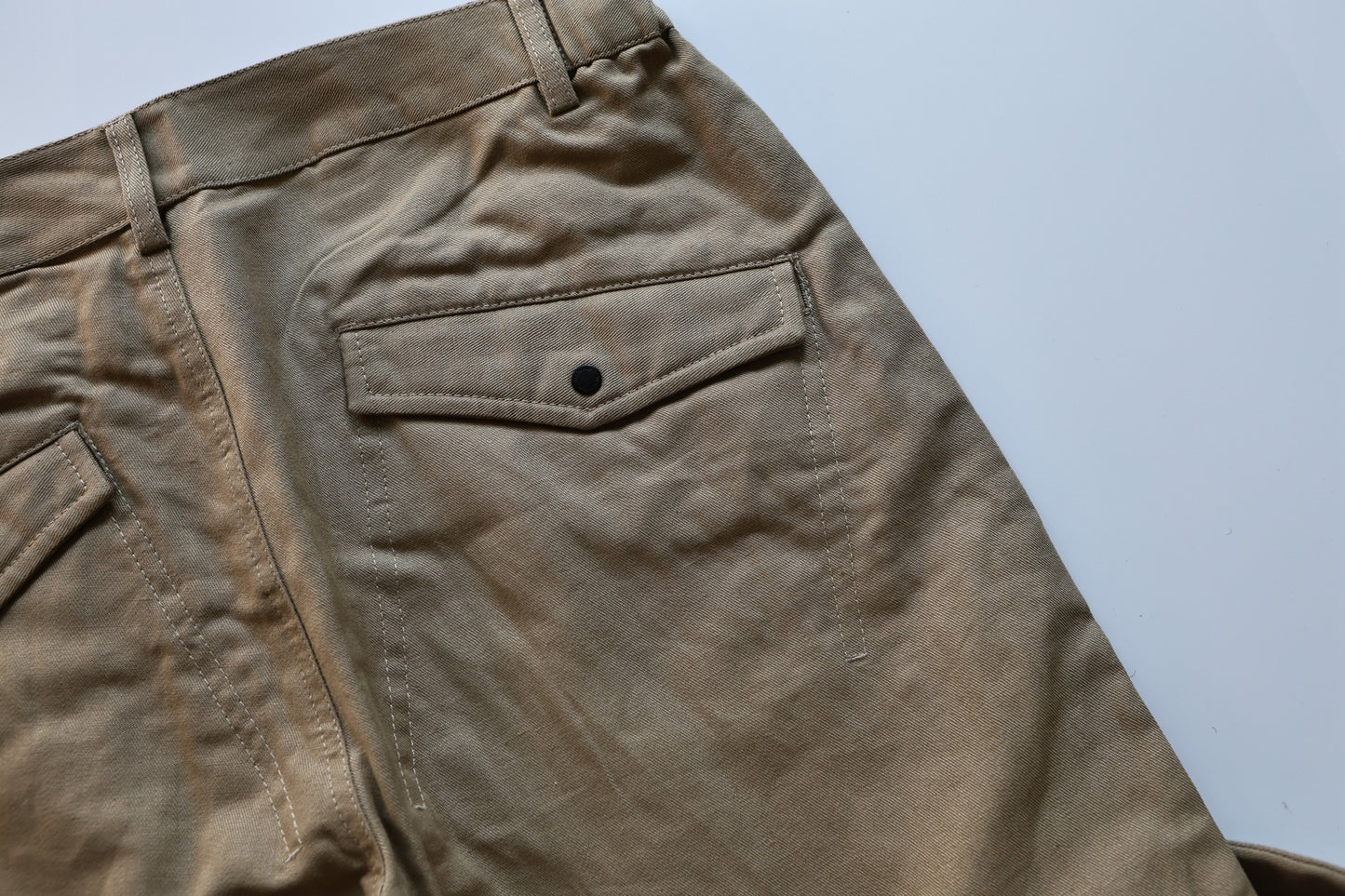 MAHARISHI 7024 MILTYPE ORGANIC CUSTOM PANTS SAND