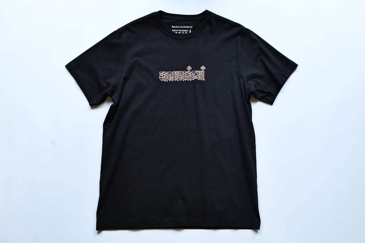 MAHARISHI 1296 TIGER FUR CALLIGRAPHY T-SHIRT