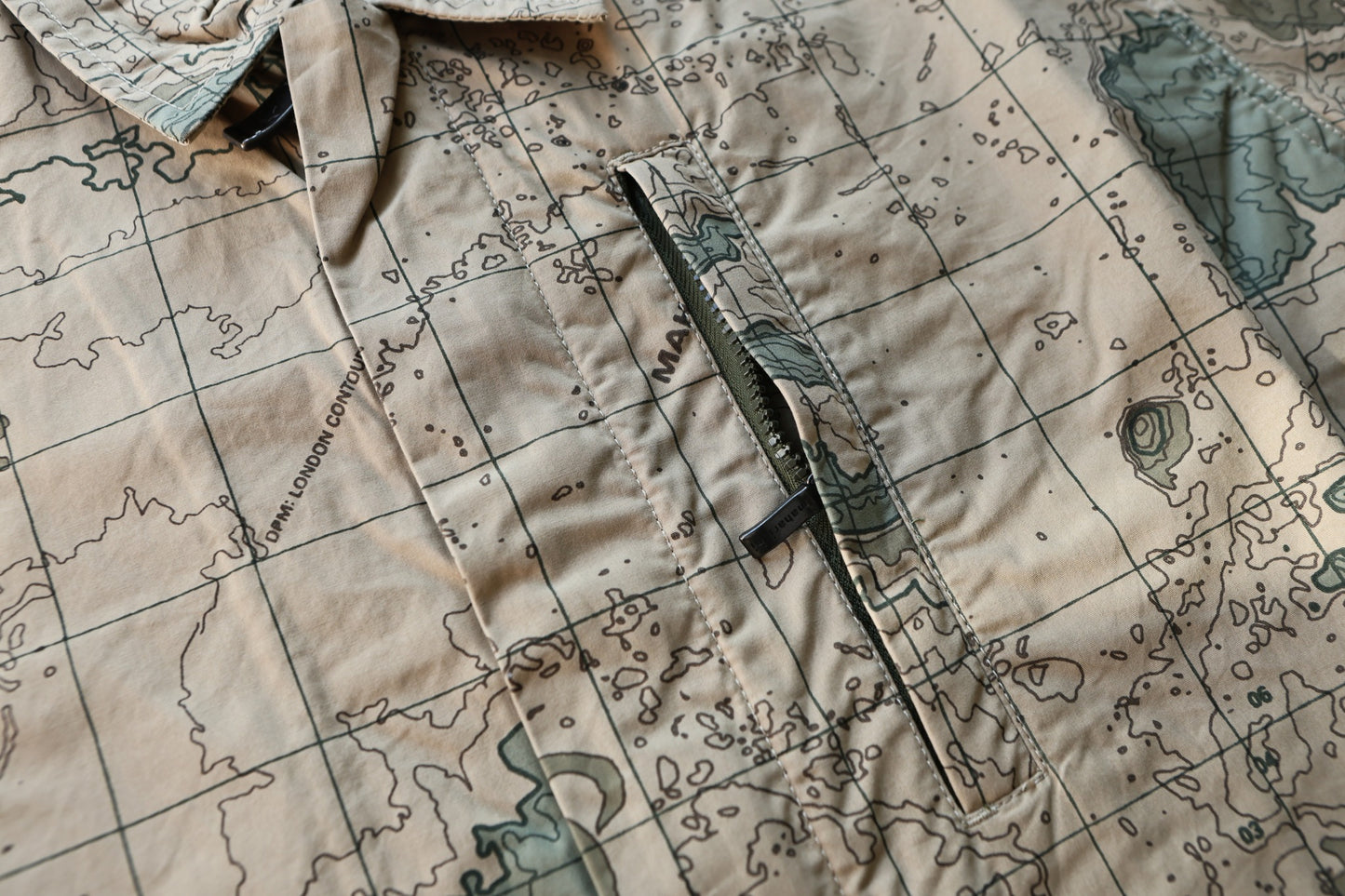 MAHARISHI 5226 CONTOUR TREK SHIRT DESERT