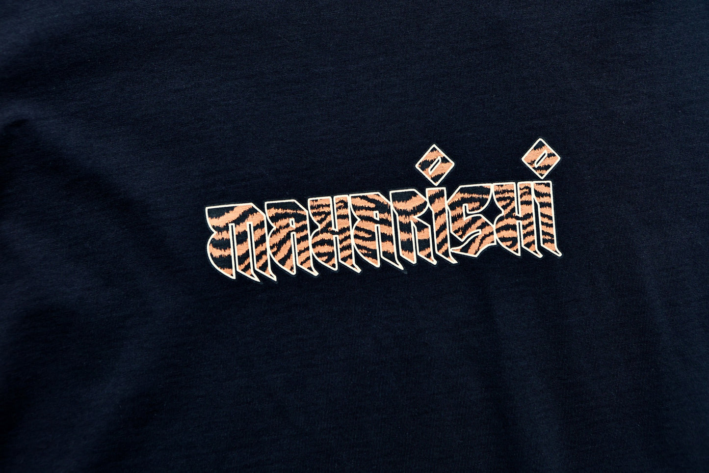 MAHARISHI 1296 TIGER FUR CALLIGRAPHY T-SHIRT