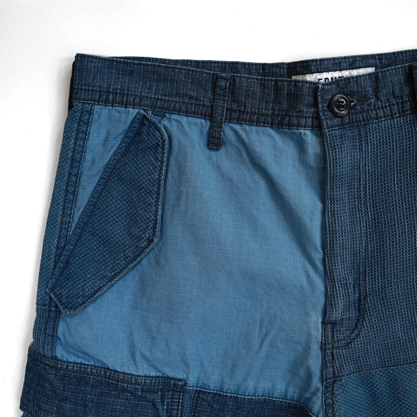 FDMTL FA25/PN23U PATCHWORK CARGO SHORT