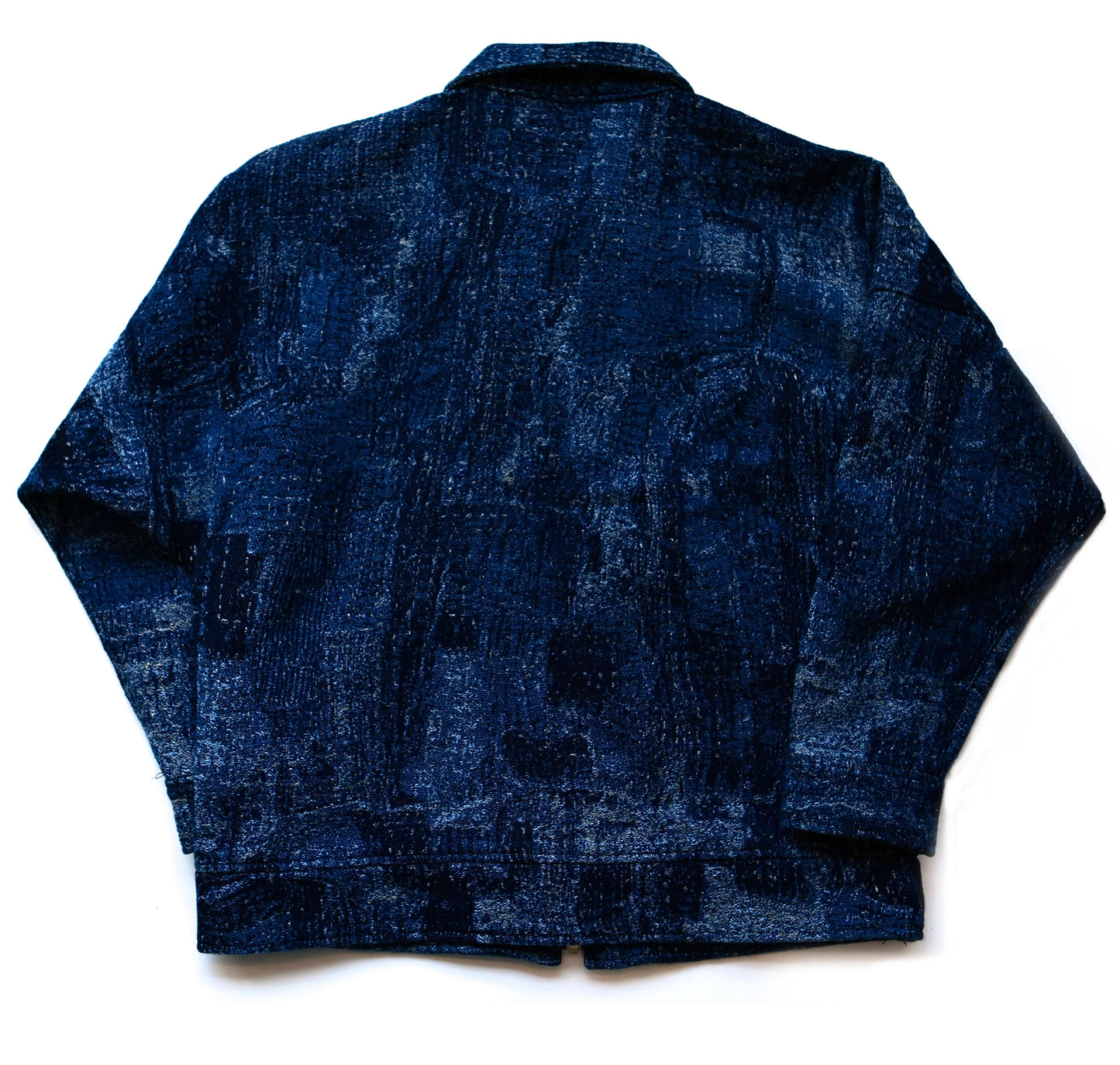 FA24/JK44B JACQUARD BORO BLOUSON RINSE