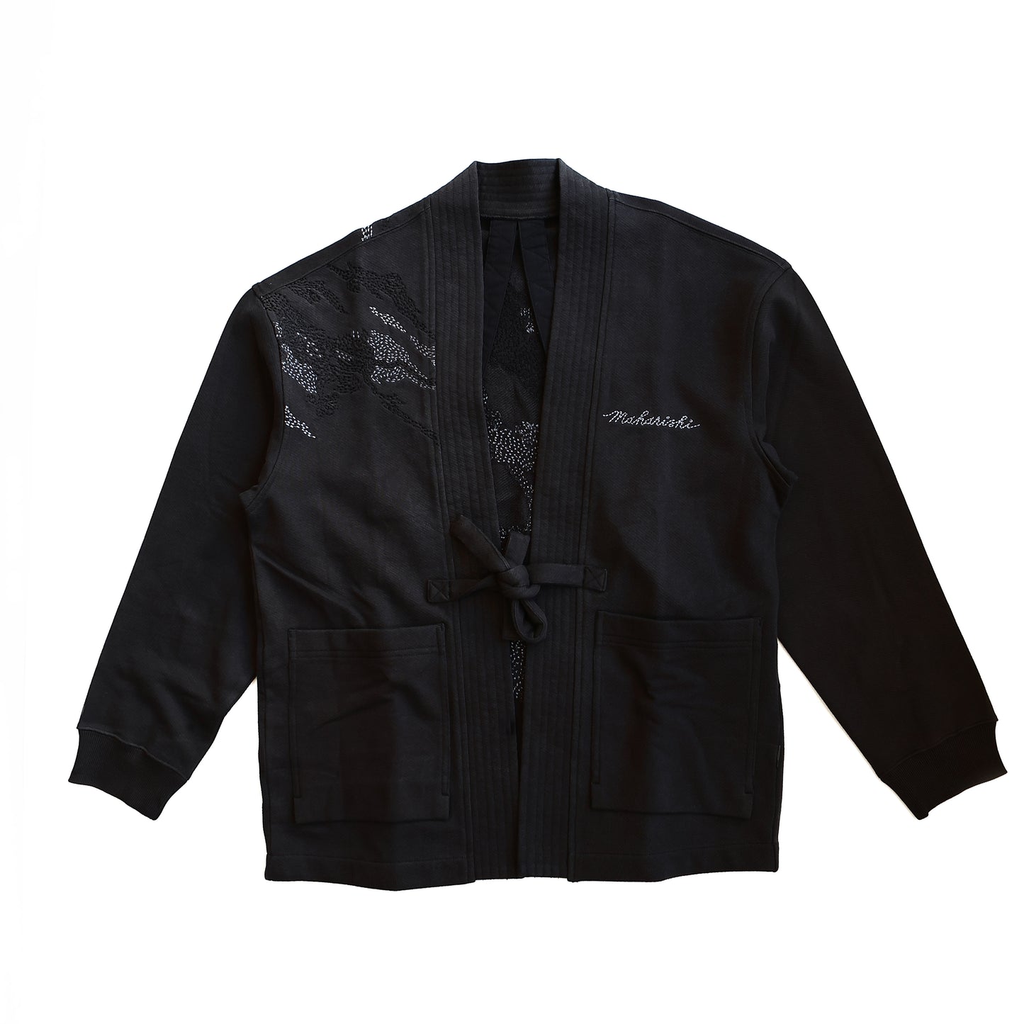 MAHARISHI 6222 SASHIKO BONSAI SWEAT KIMONO