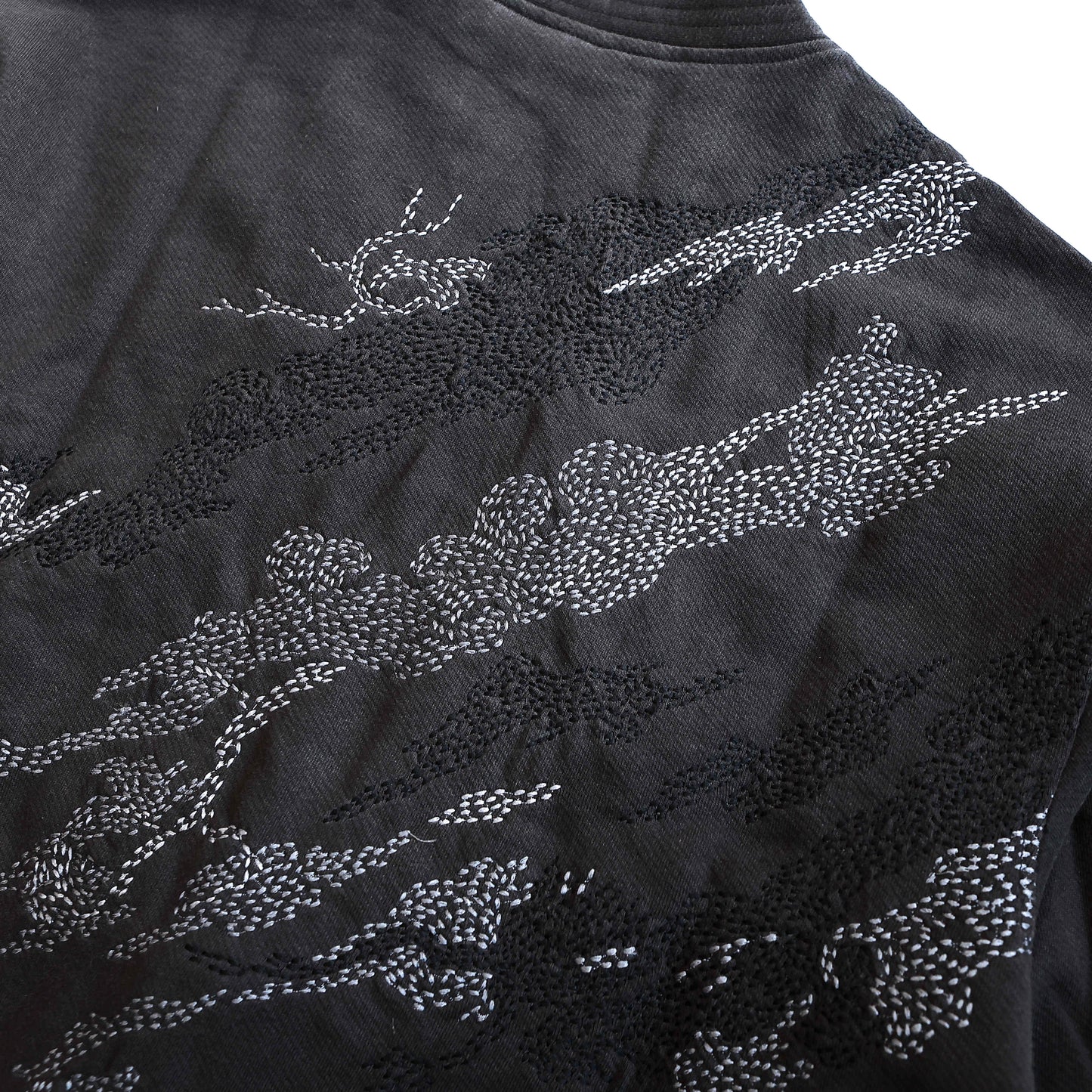 MAHARISHI 6222 SASHIKO BONSAI SWEAT KIMONO