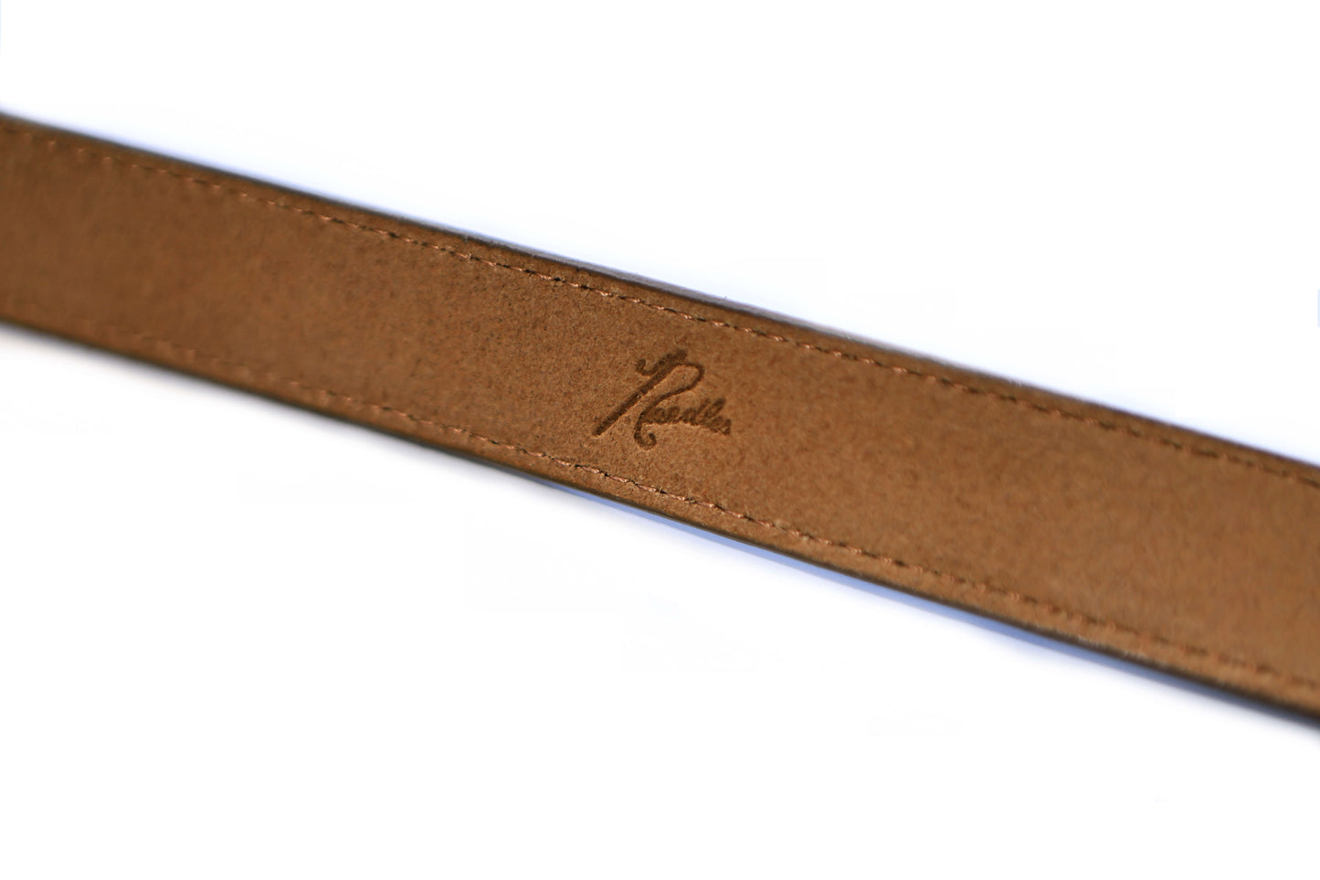 NEEDLES Papillon Western Tip Belt-Suede Lthr PU038 Taupe米色