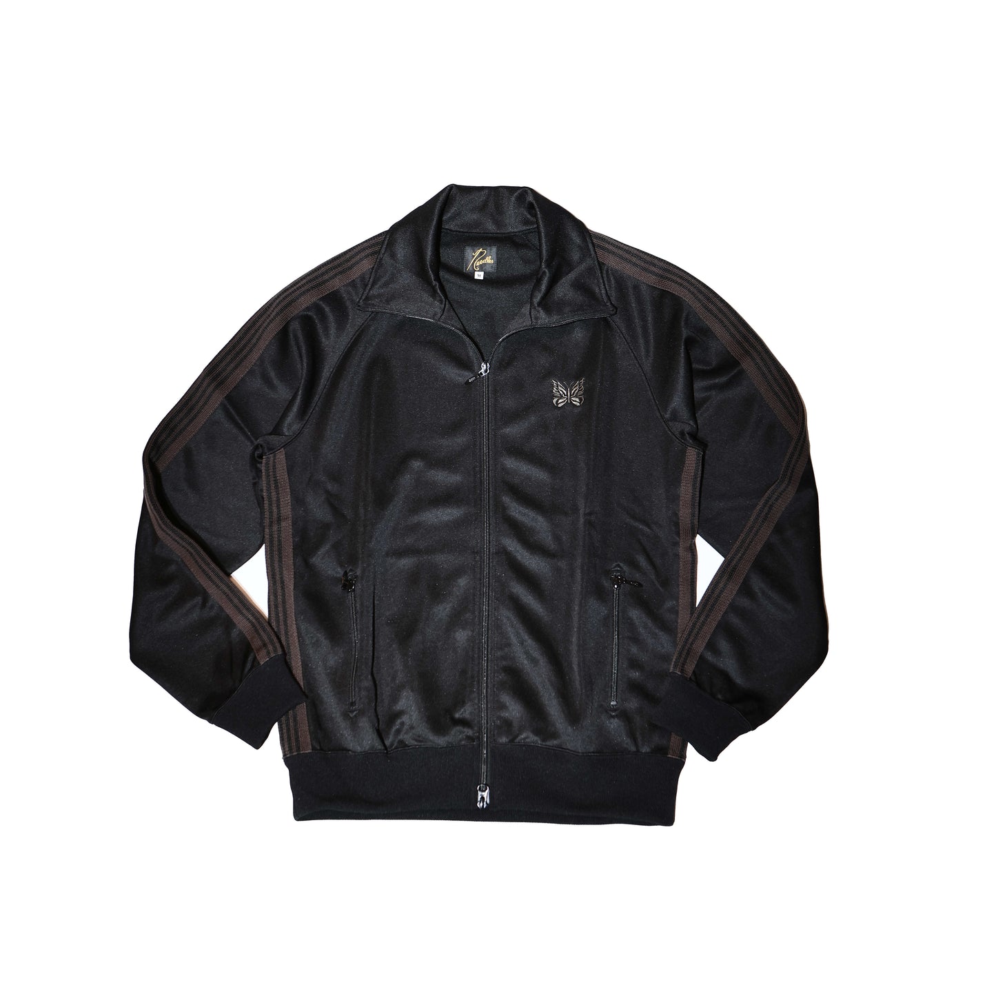 NEEDLES TRACK JACKET-POLY PU271 BLACK