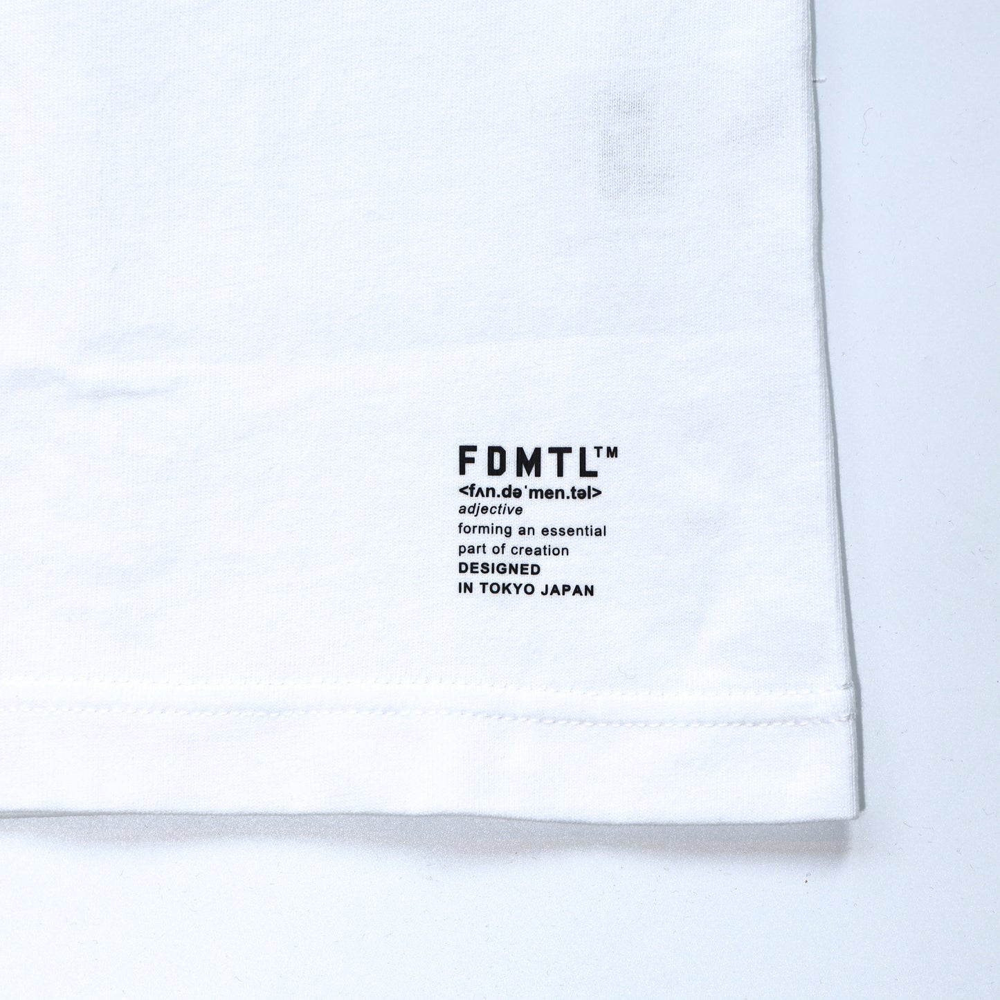 FDMTL FA24/TE34 BORO GRAPHIC TEE WHITE