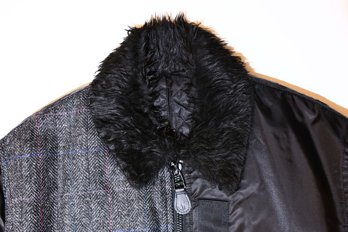 MAHARISHI 5332 B15 WOOL FLIGHT JACKET : BLACK