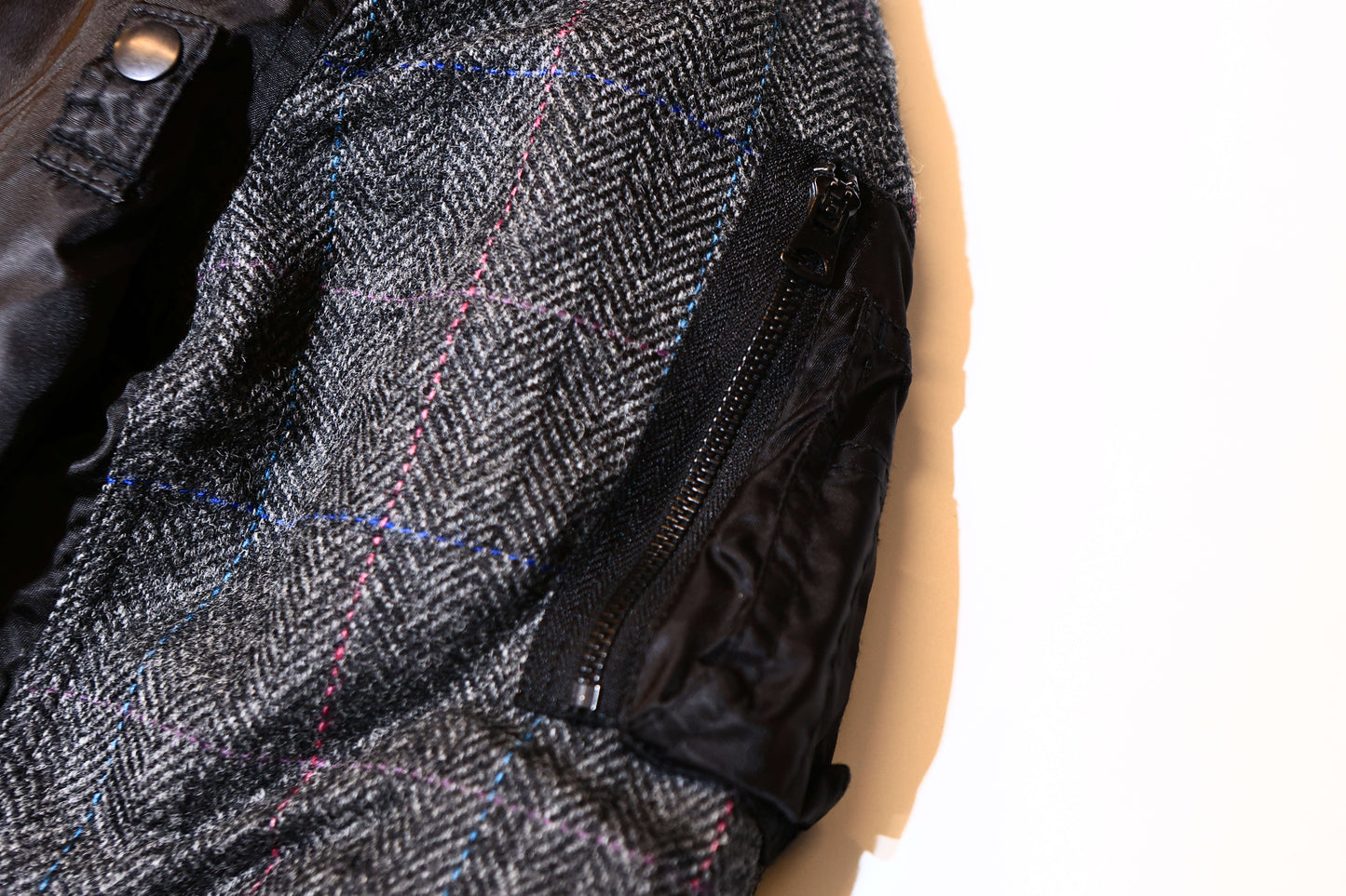 MAHARISHI 5332 B15 WOOL FLIGHT JACKET : BLACK