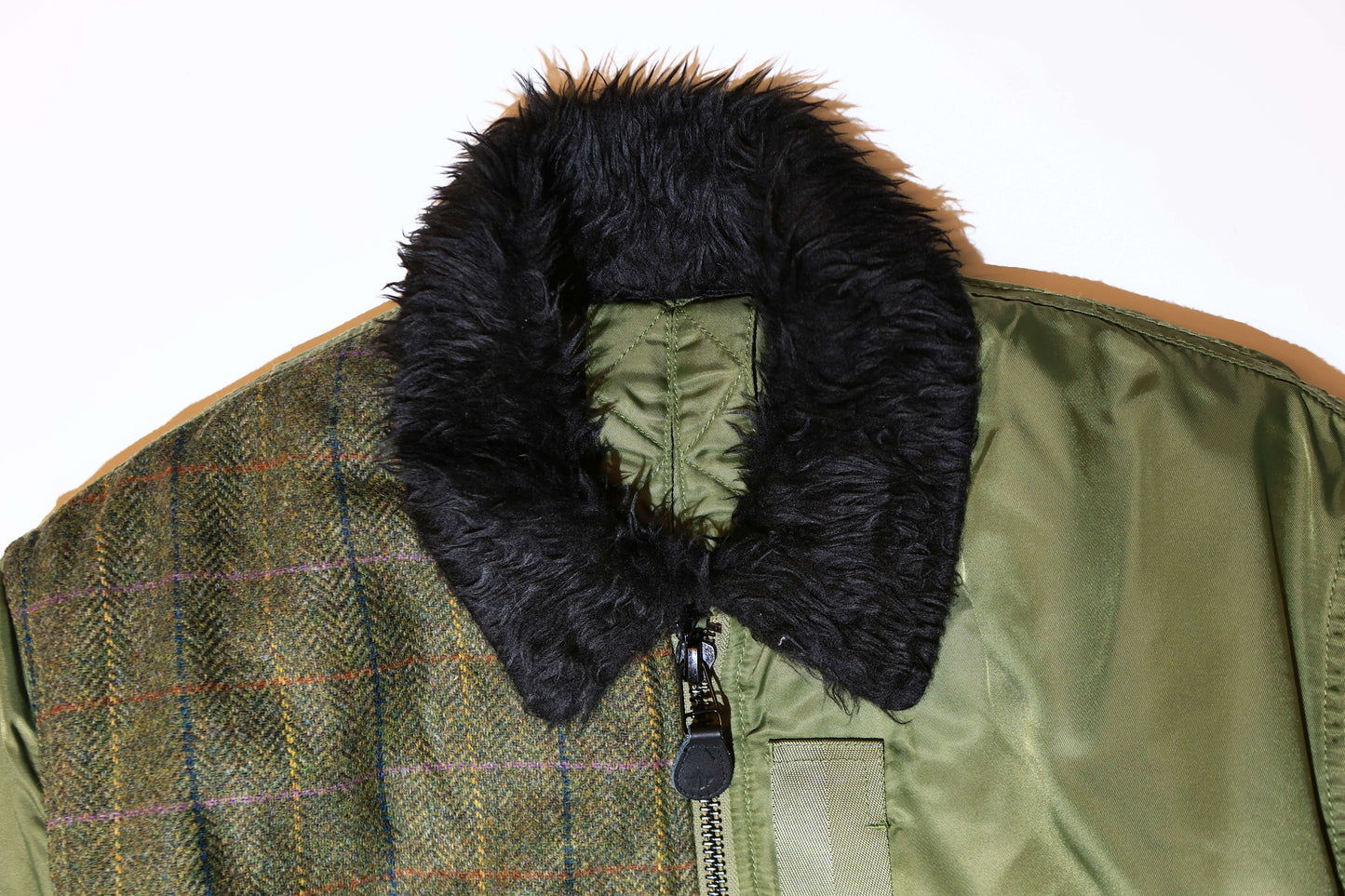 MAHARISHI 5332 B15 WOOL FLIGHT JACKET : OLIVE