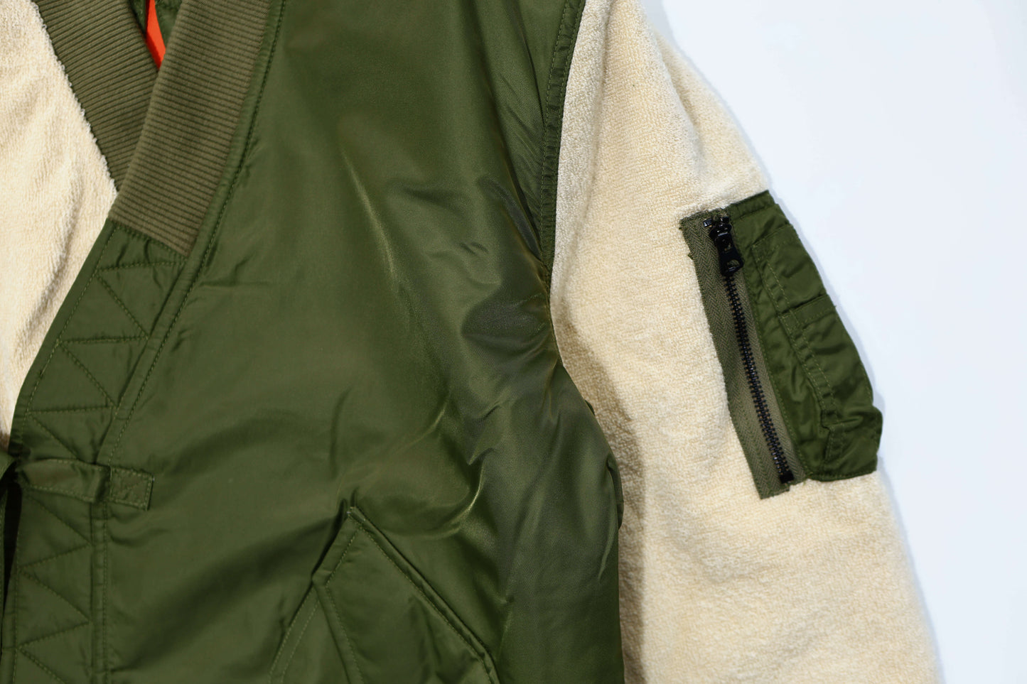 MAHARISHI 5257 FLEECE CWU FLIGHT KIMONO