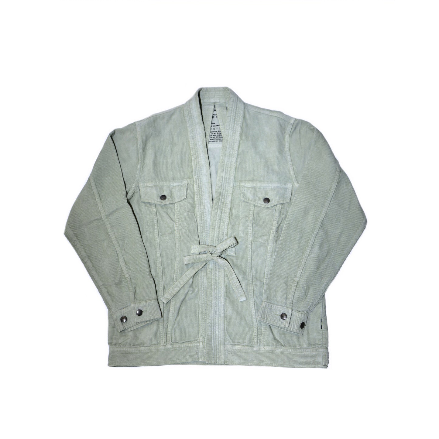 MAHARISHI 5289 HEMP CORD TRUCKER KIMONO