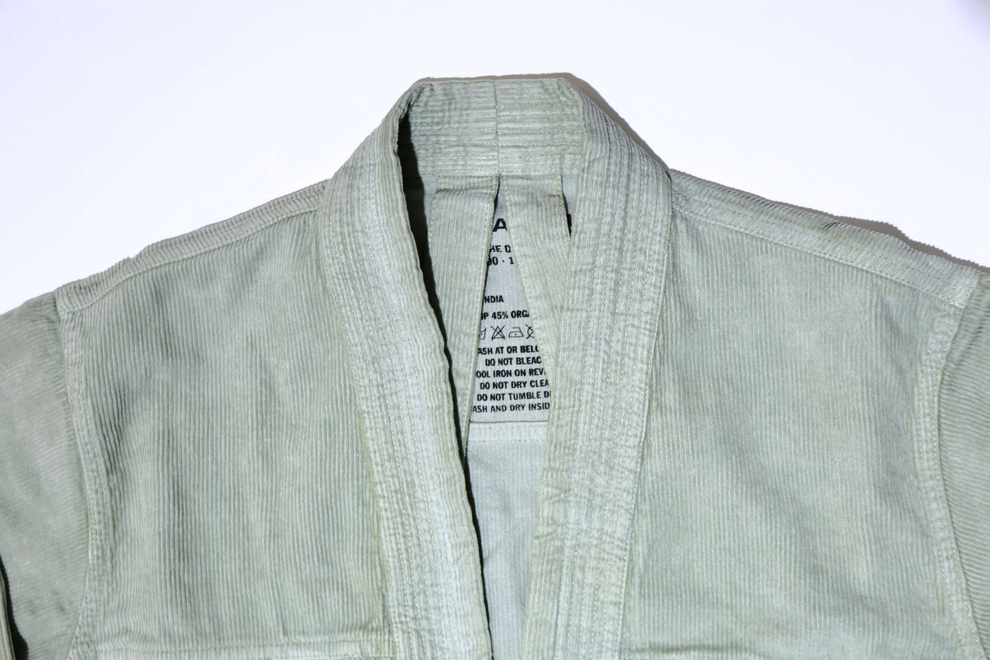 MAHARISHI 5289 HEMP CORD TRUCKER KIMONO