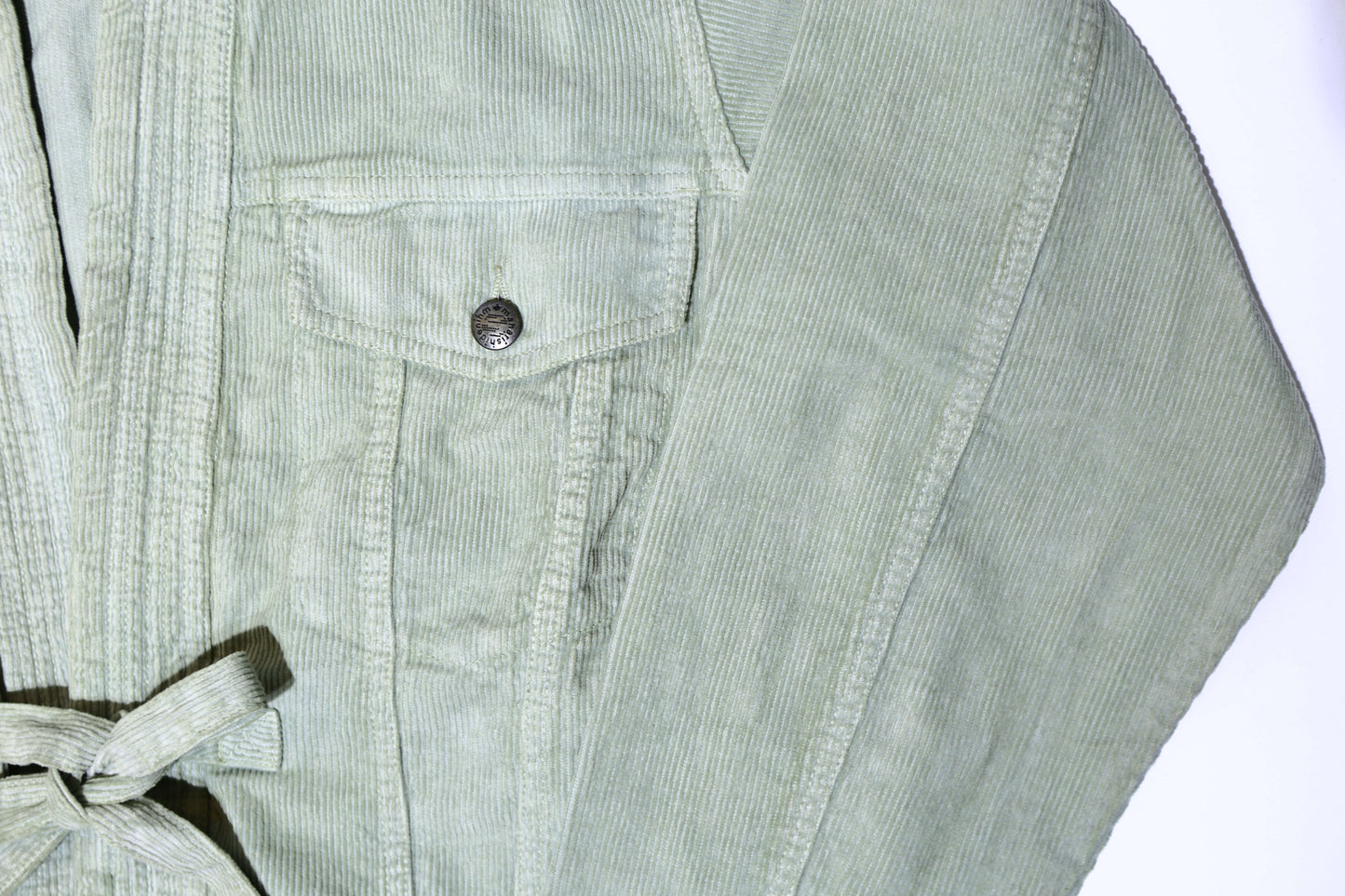 MAHARISHI 5289 HEMP CORD TRUCKER KIMONO