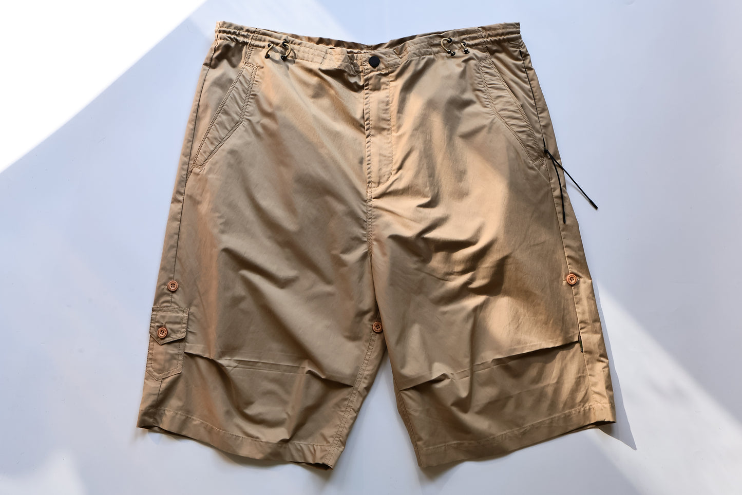 MAHARISHI 4037 ORIGINAL LOOSE SNOSHORTS SAND
