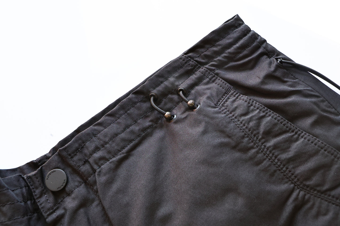 MAHARISHI 4037 ORIGINAL LOOSE SNOSHORTS BLACK