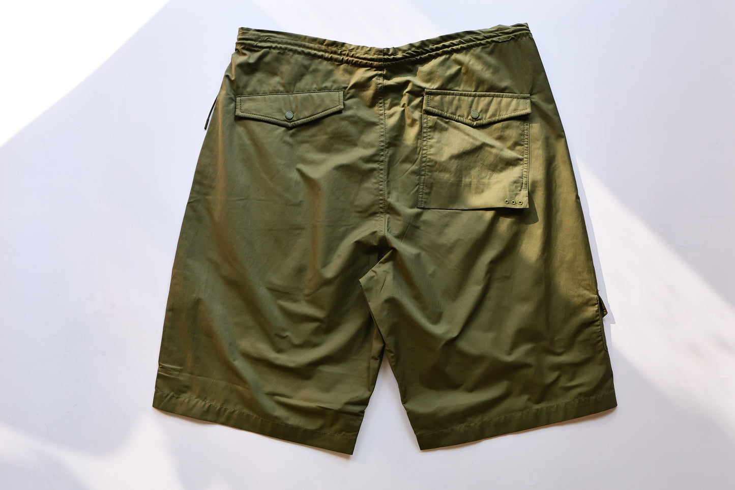 MAHARISHI 4037 ORIGINAL LOOSE SNOSHORTS OLIVE