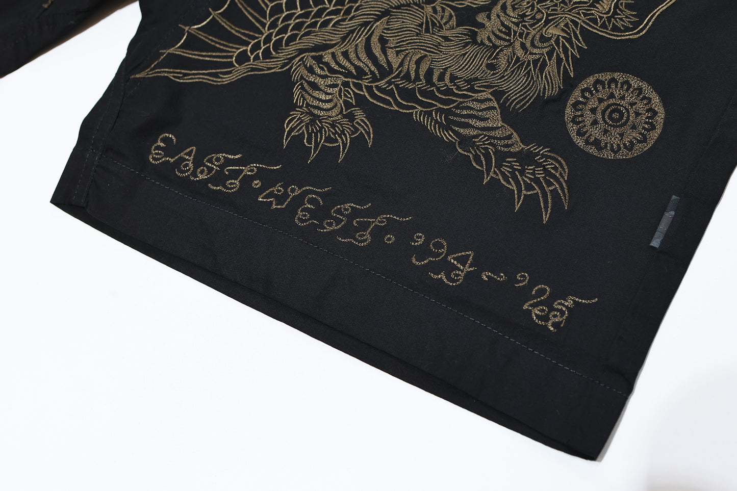 Maharishi 6039 MUAY THAI TIGER DRAGON TRACKSHORTS