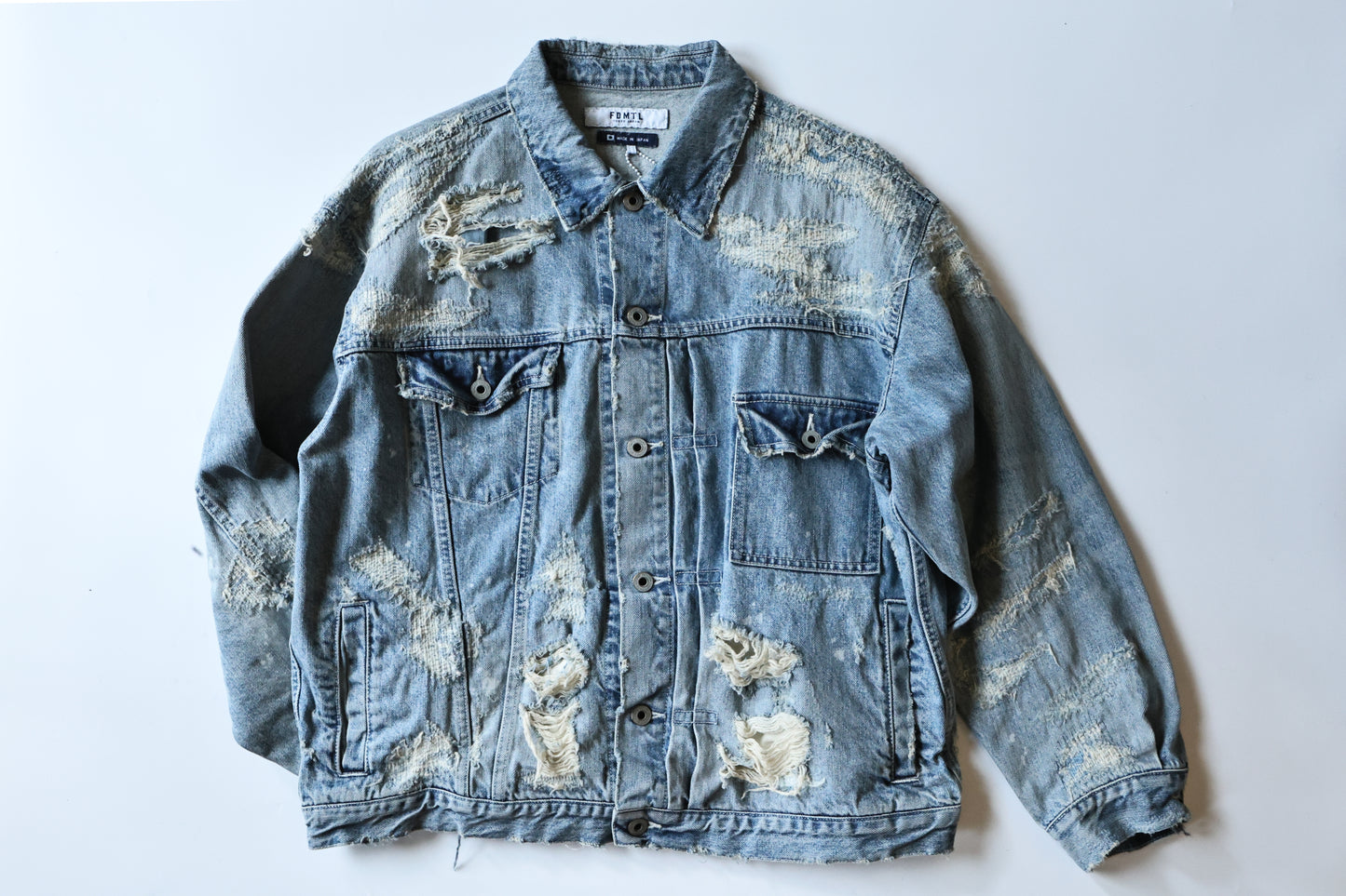 FDMTL 24FA FA24/JK13S DENIM JACKET 10YR WASH