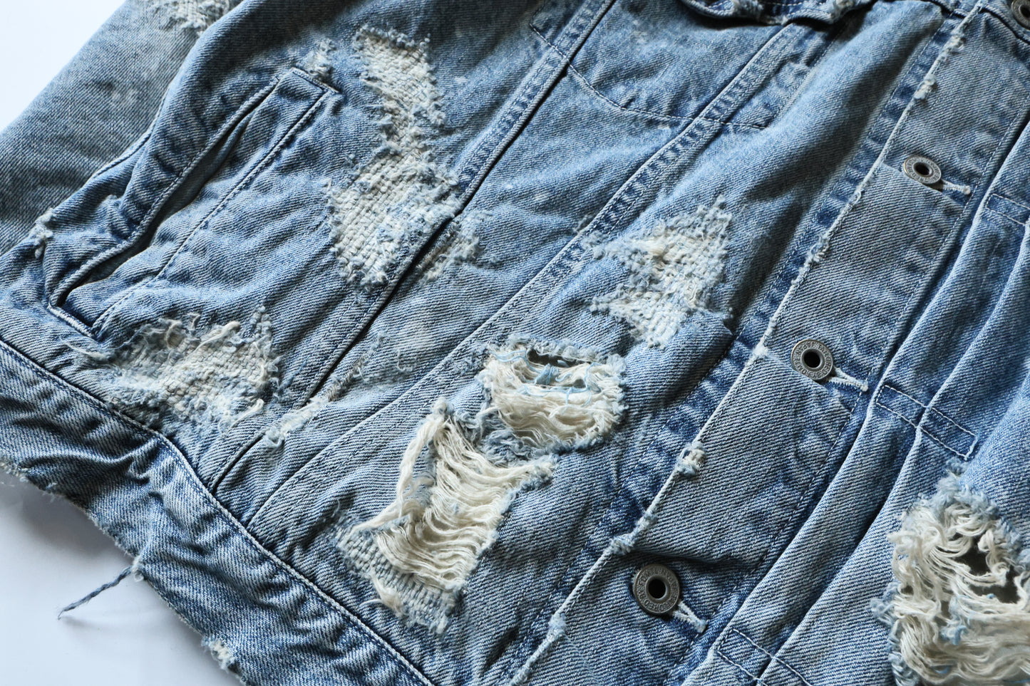 FDMTL 24FA FA24/JK13S DENIM JACKET 10YR WASH