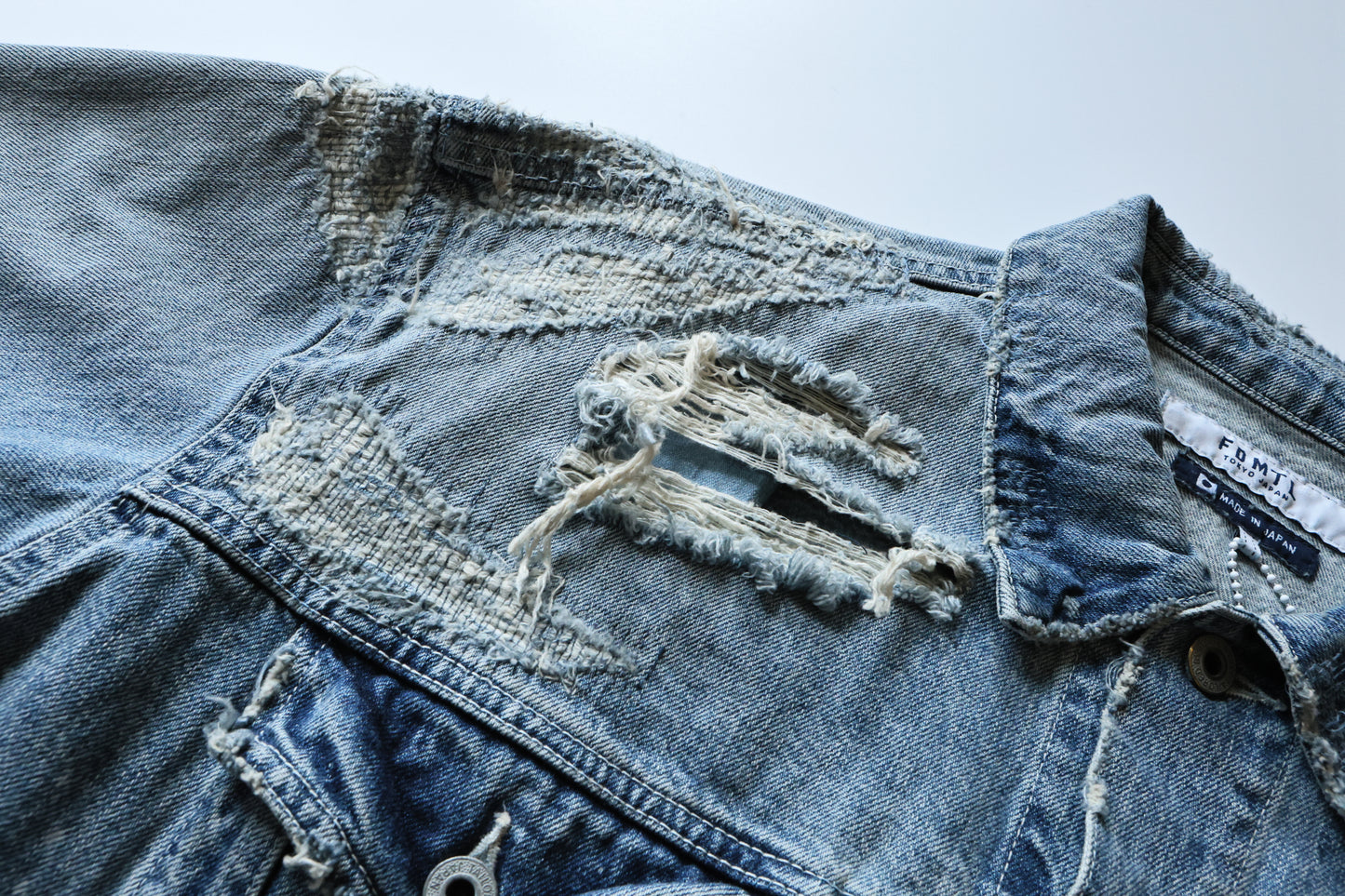 FDMTL 24FA FA24/JK13S DENIM JACKET 10YR WASH