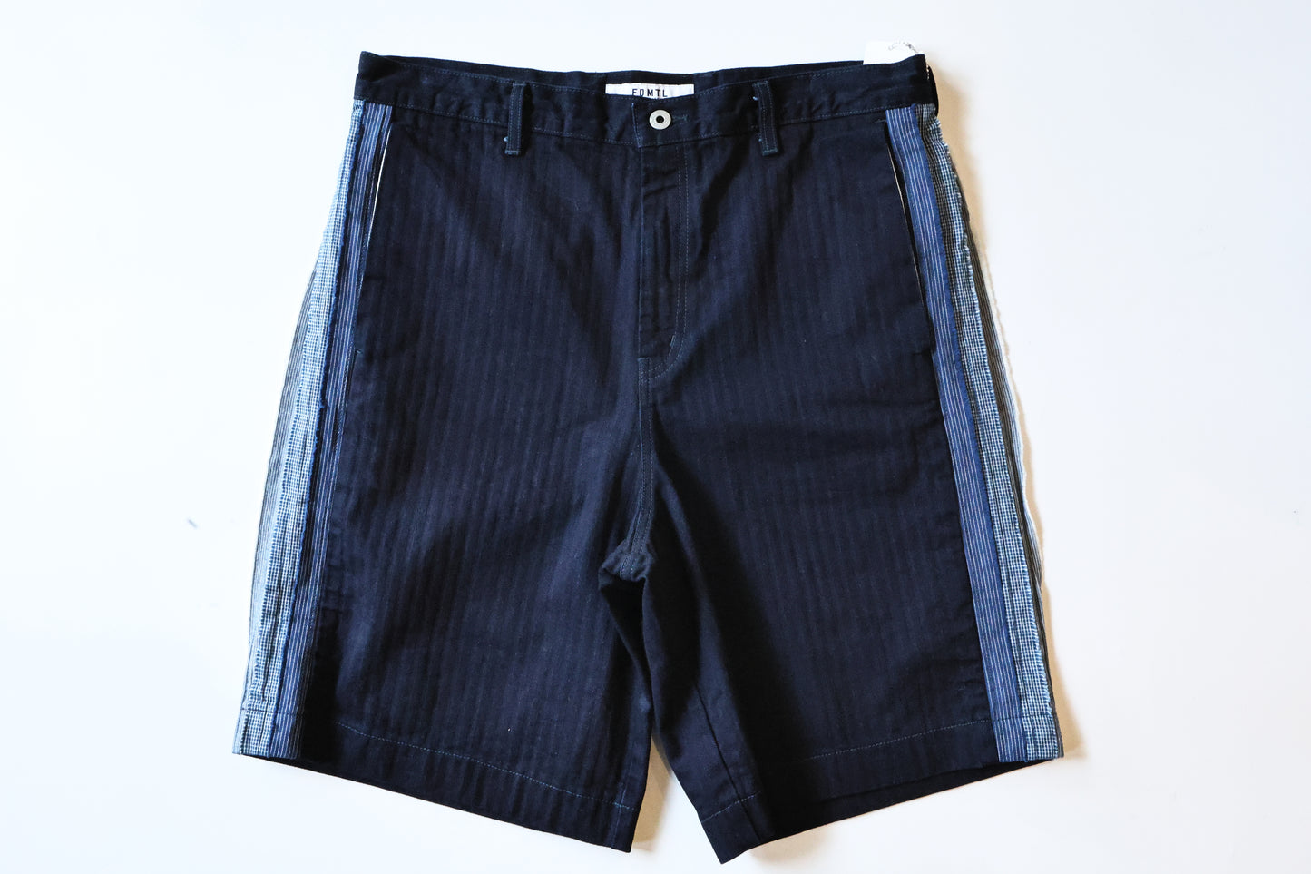 FDMTL 24FA FA24/PN22R SIDE OBI SHORT PANTS RINSE INDIGO
