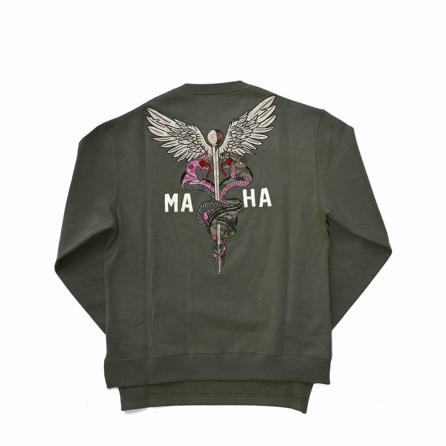 MAHARISHI 6009 Caduceus Monk Crew Sweat