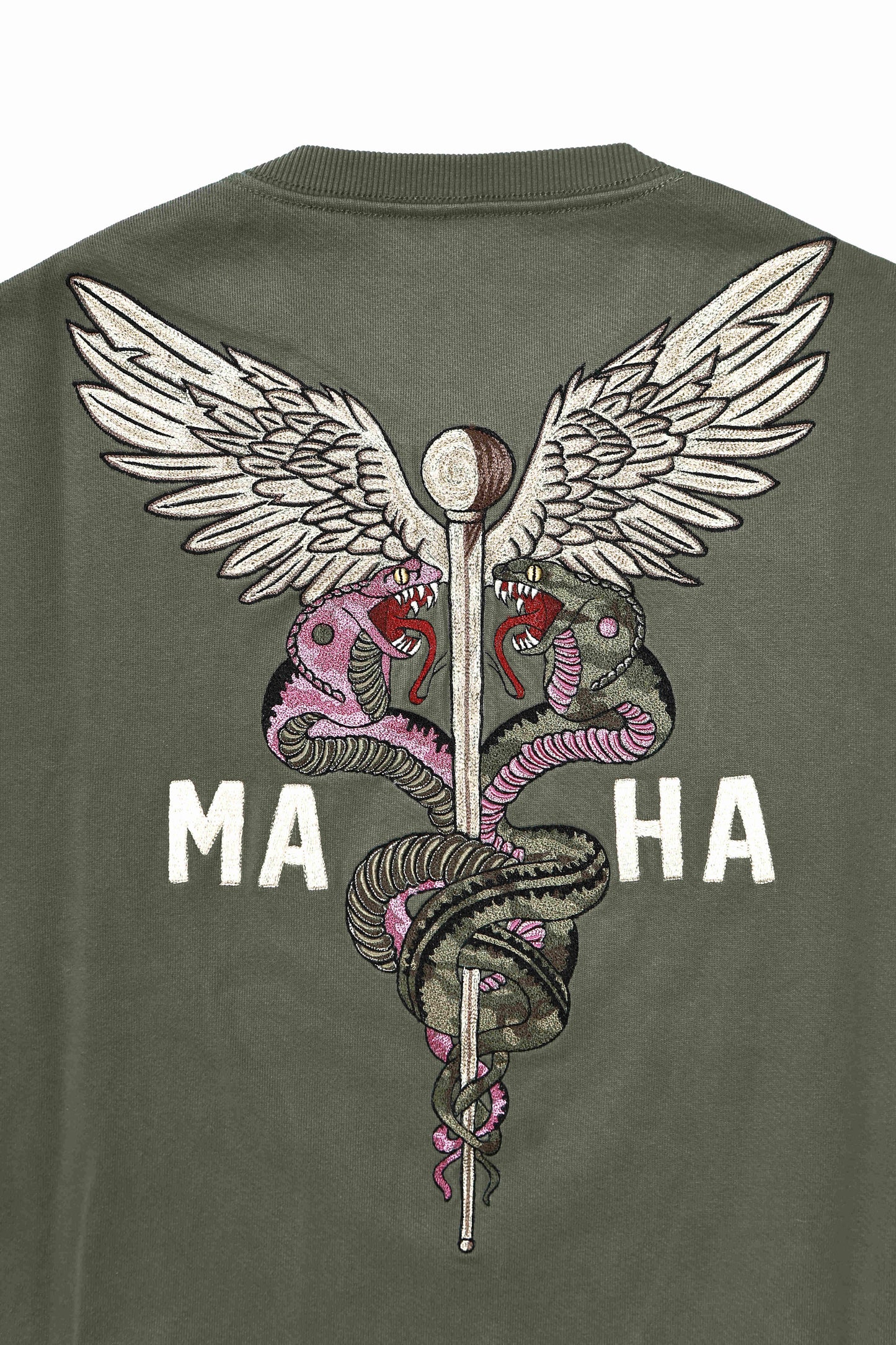 MAHARISHI 6009 Caduceus Monk Crew Sweat