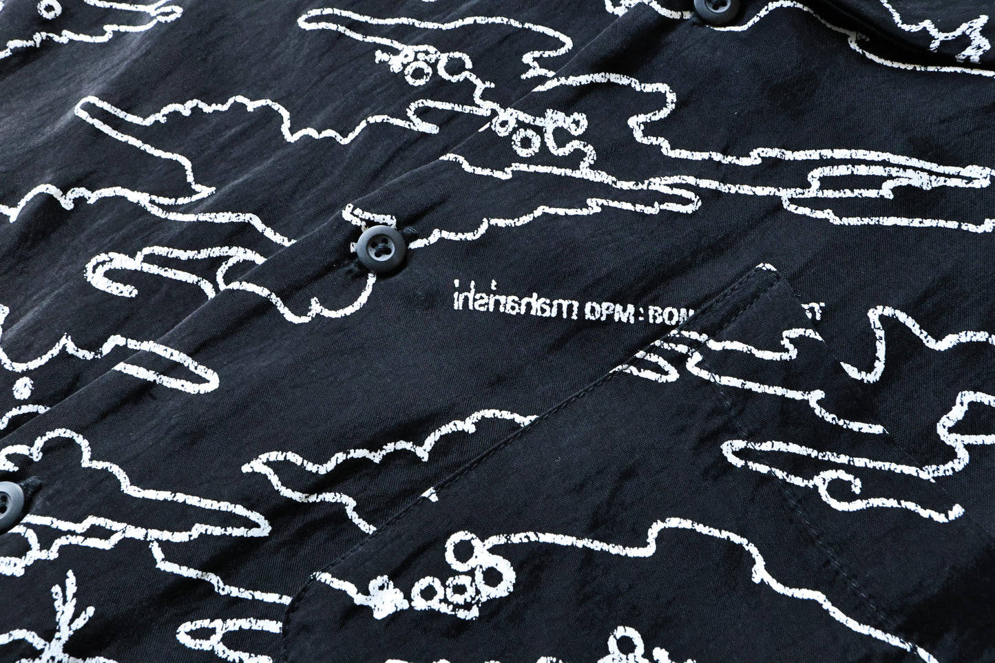 MAHARISHI 1312 BASQUIAT CAMO SHIRT