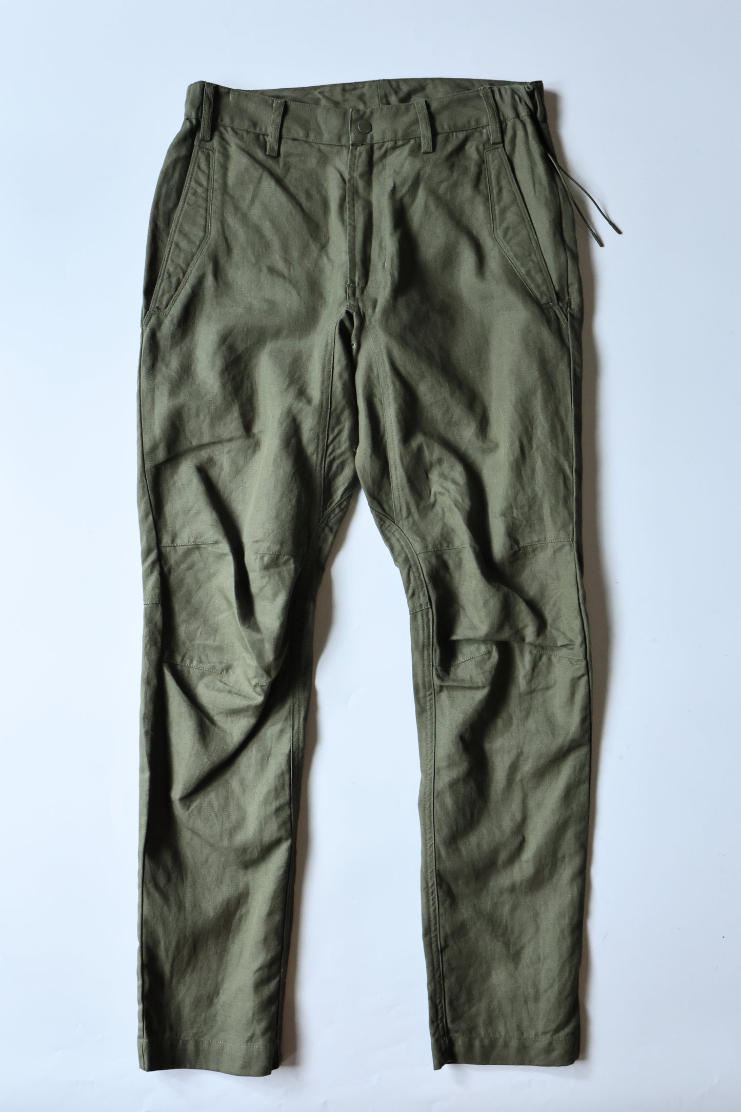 MAHARISHI 5134 HEMP CUSTOM PANTS OLIVE