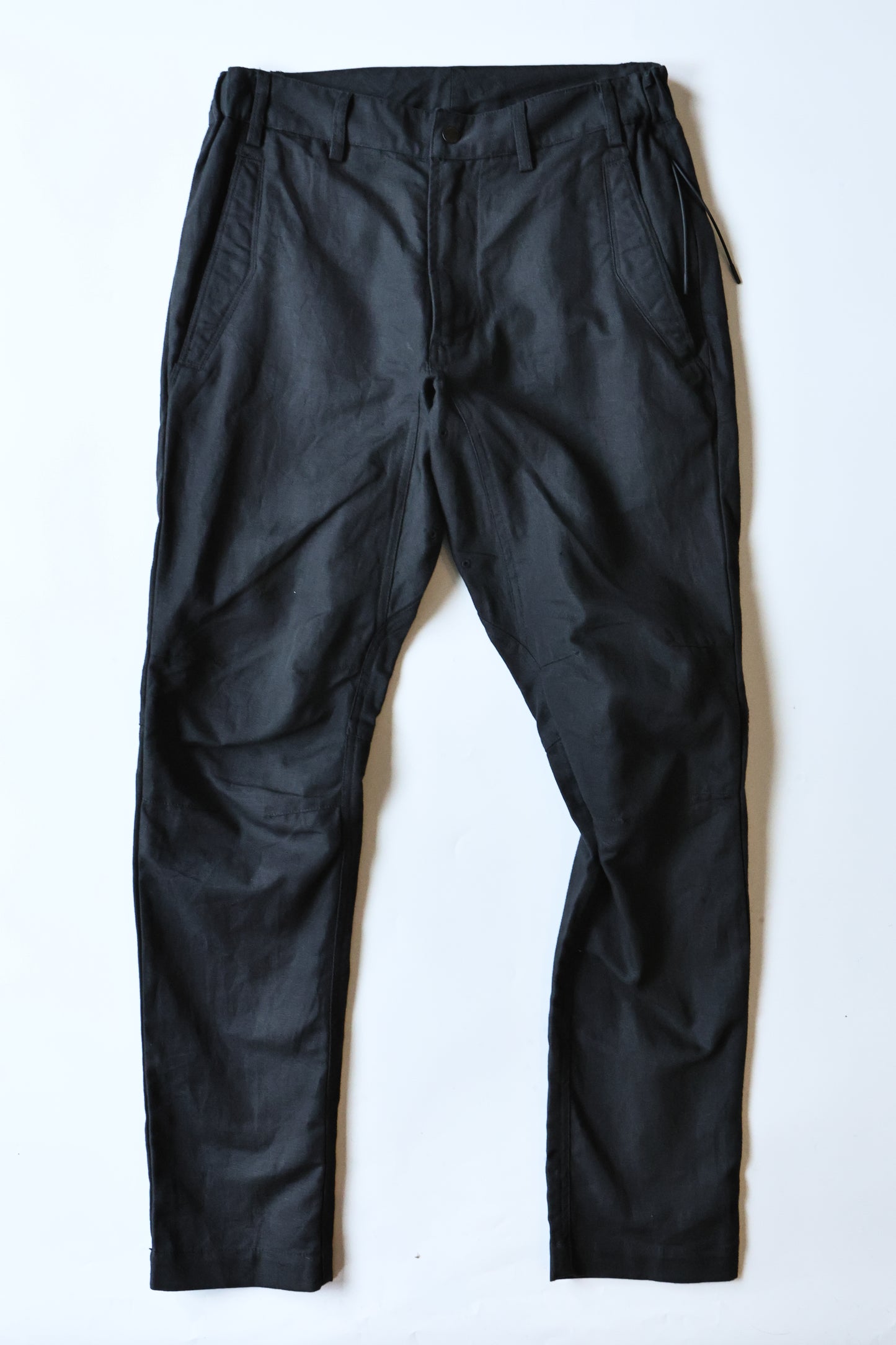 MAHARISHI 5134 HEMP CUSTOM PANTS BLACK