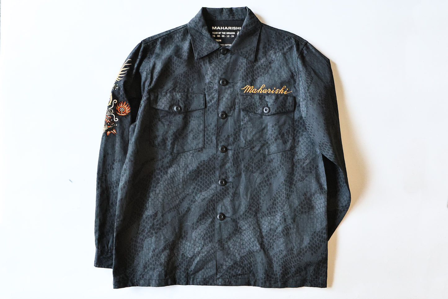 MAHARISHI 5062 ORIGINAL DRAGON CAMO OVERSHIRT