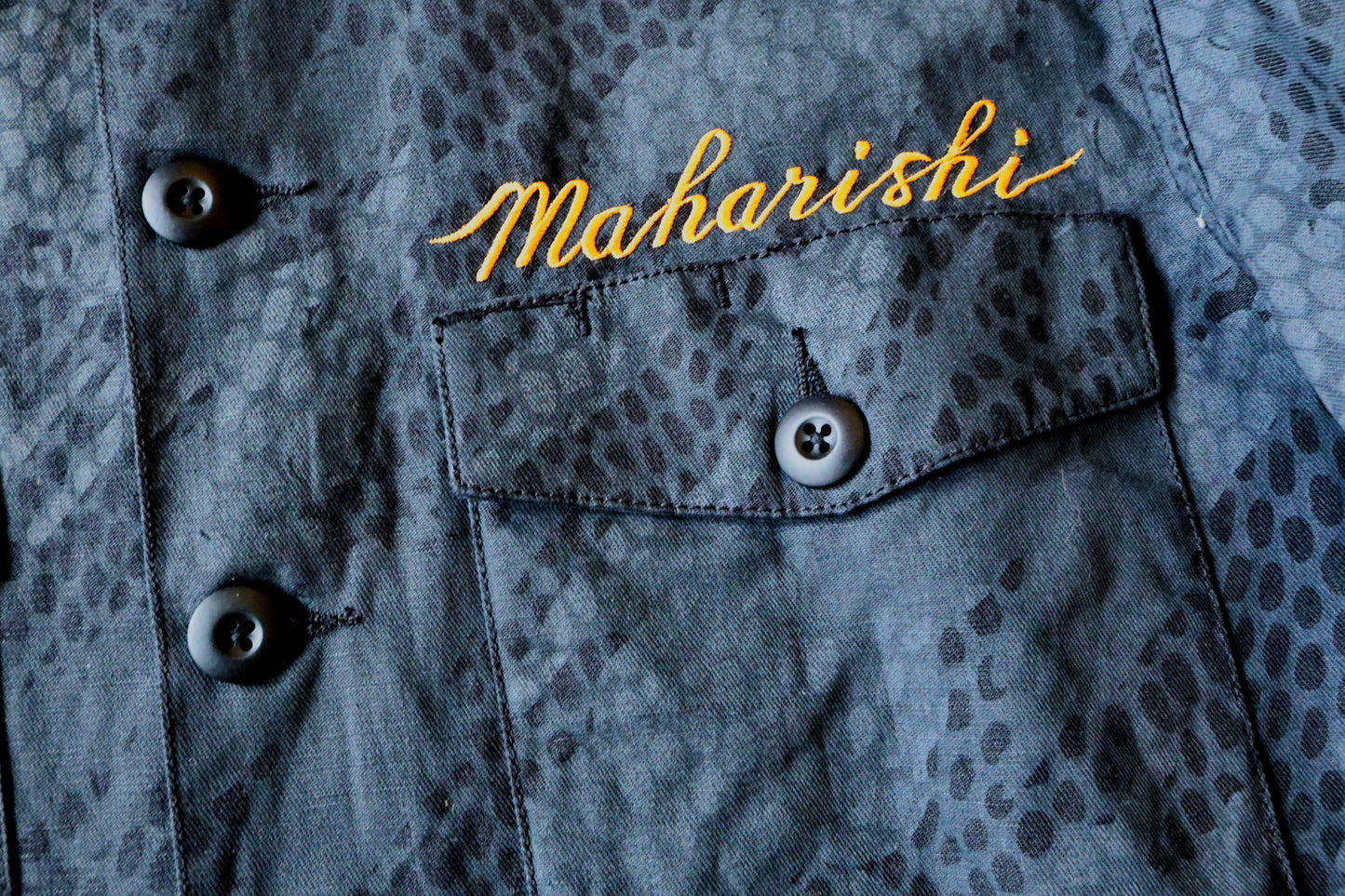 MAHARISHI 5062 ORIGINAL DRAGON CAMO OVERSHIRT