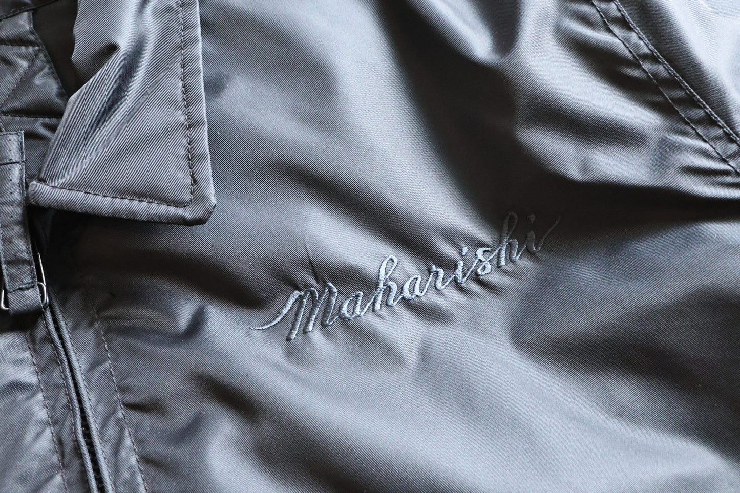 MAHARISHI 5059 DRAGON CWU-45 FLIGHT JACKET BLACK