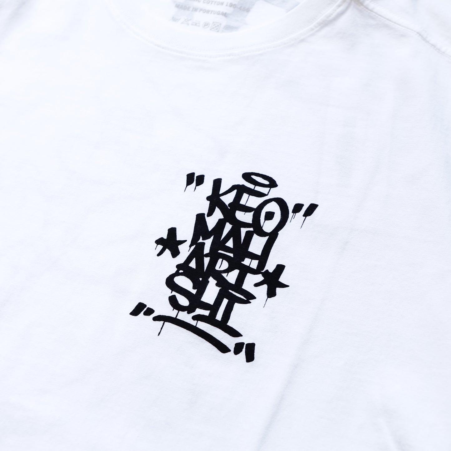 MAHARISHI 1541 TEACH YEAR OF THE SNAKE T-SHIRT WHITE