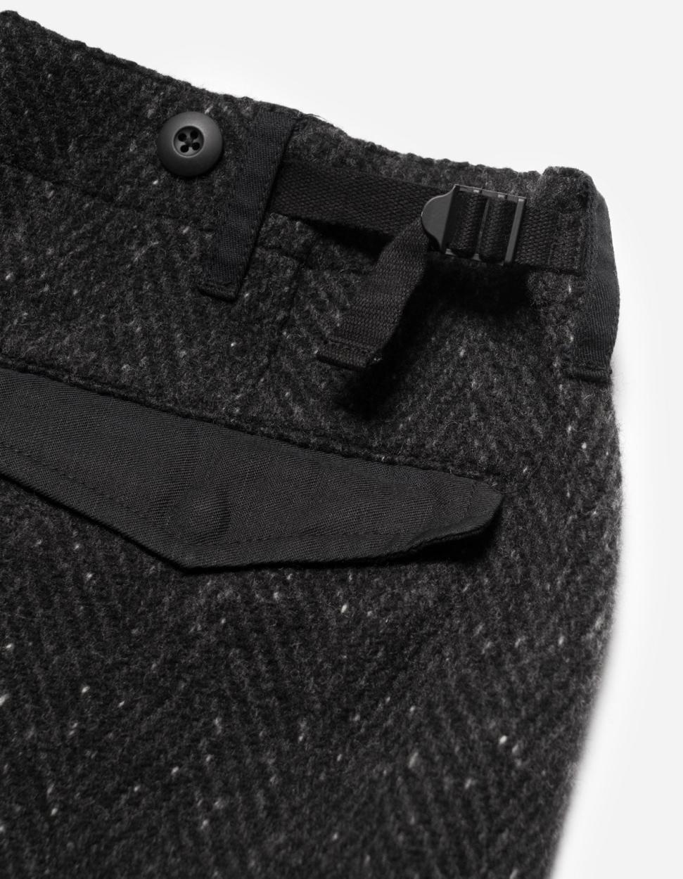 MAHARISHI 5335 WOOL M65 CARGO PANTS BLACK