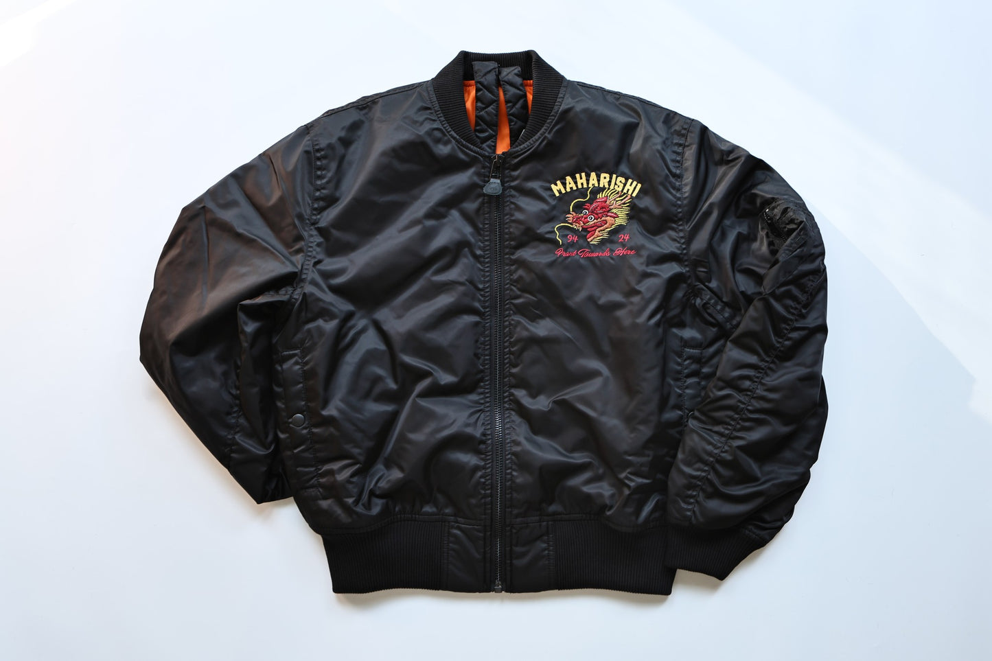 MAHARISHI 5247 TOUR DRAGON MAP MA1 JACKET