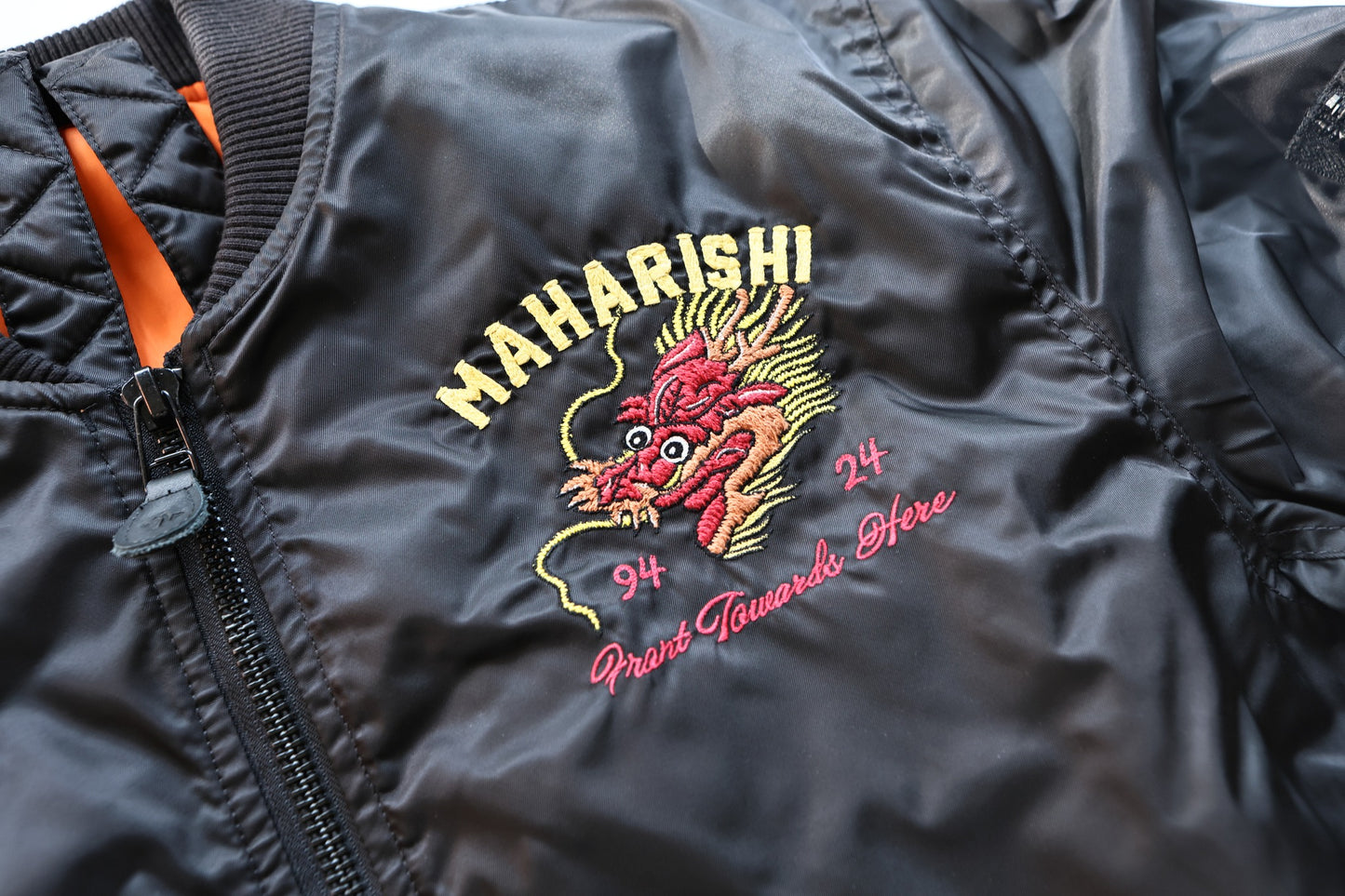 MAHARISHI 5247 TOUR DRAGON MAP MA1 JACKET