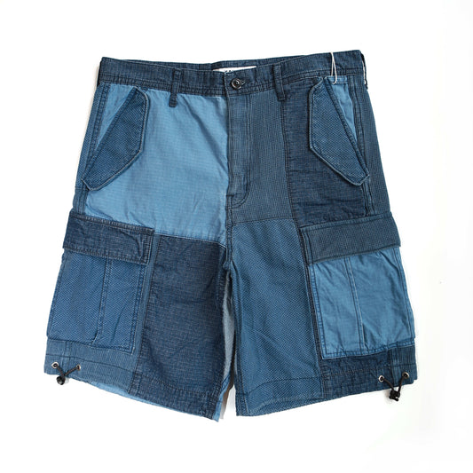 FDMTL FA25/PN23U PATCHWORK CARGO SHORT