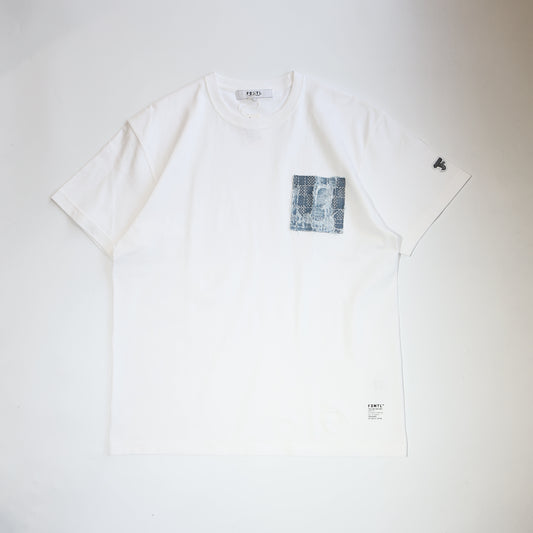 FDMTL FA25/TE12 BORO POCKET TEE WHITE