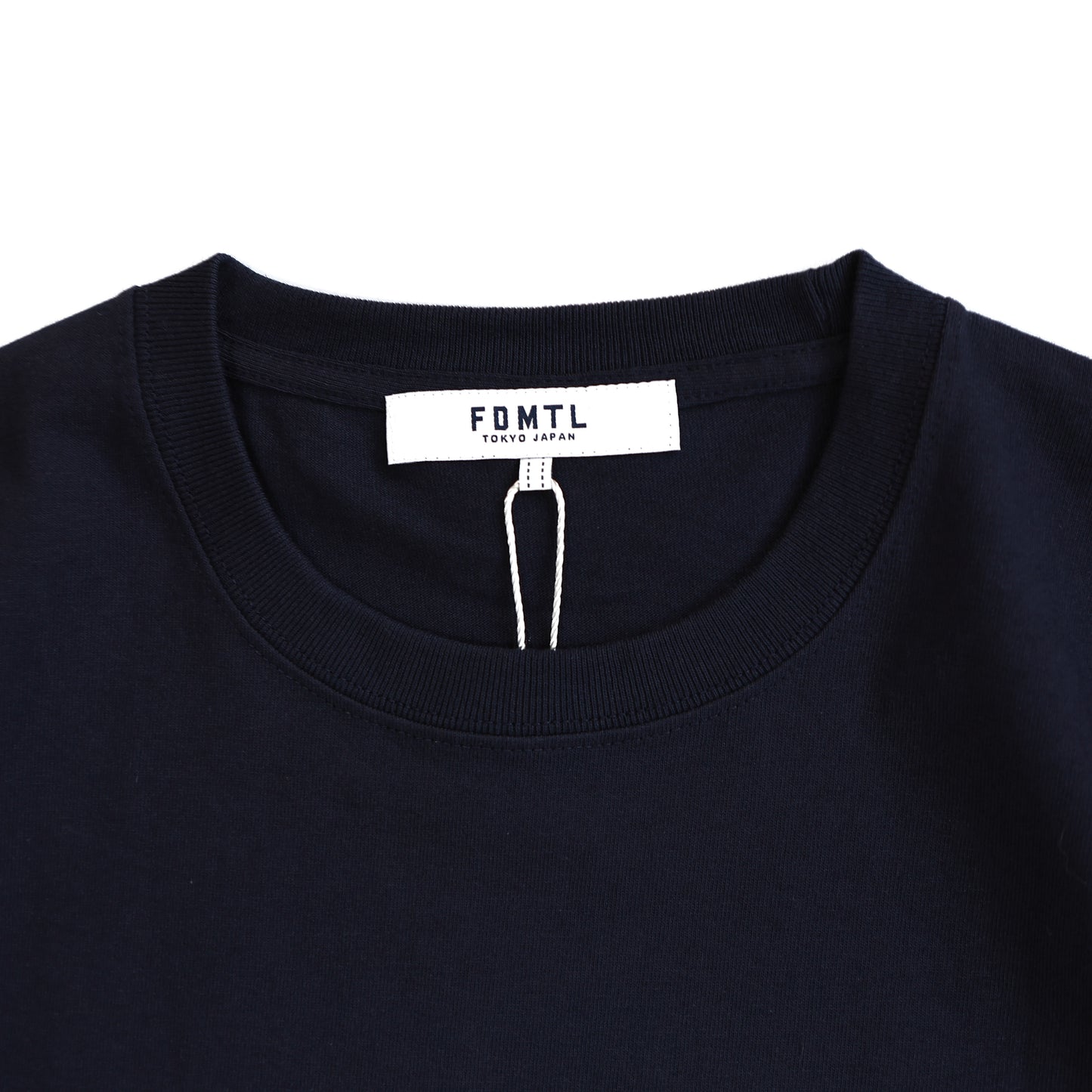 FDMTL FA25/TE18 LOGO TEE NAVY