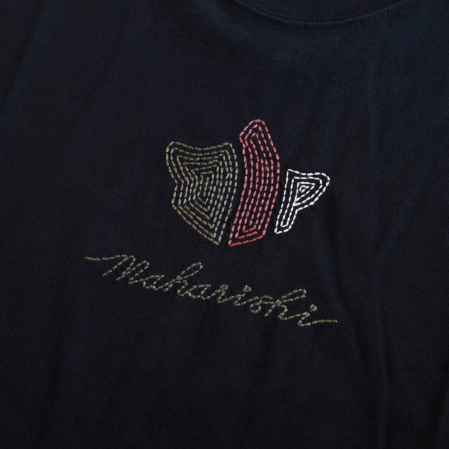 MAHARISHI 6221 RICE STITCH TEMPLE L.S T-SHIRT