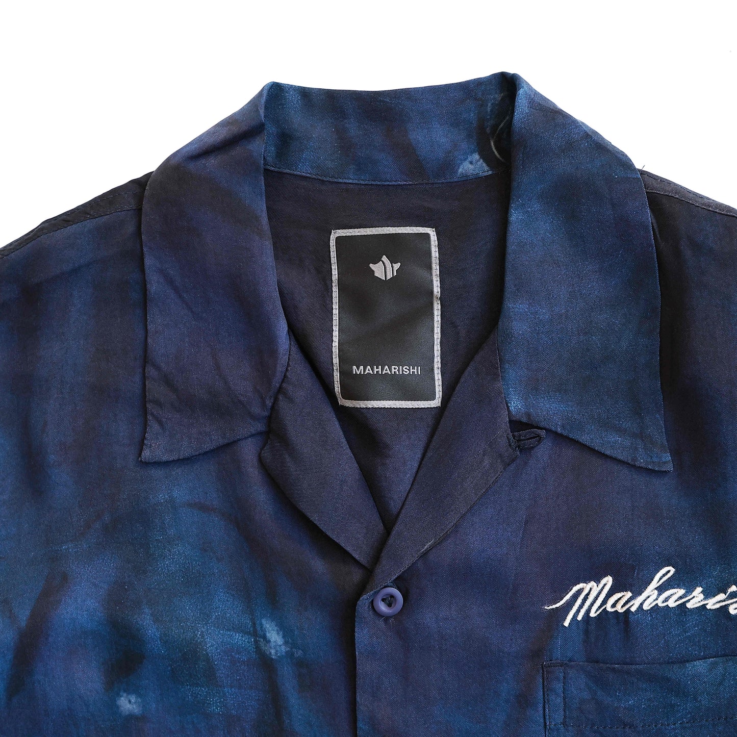 MAHARISHI 6230 BORO CRANE CAMP COLLAR SHIRT
