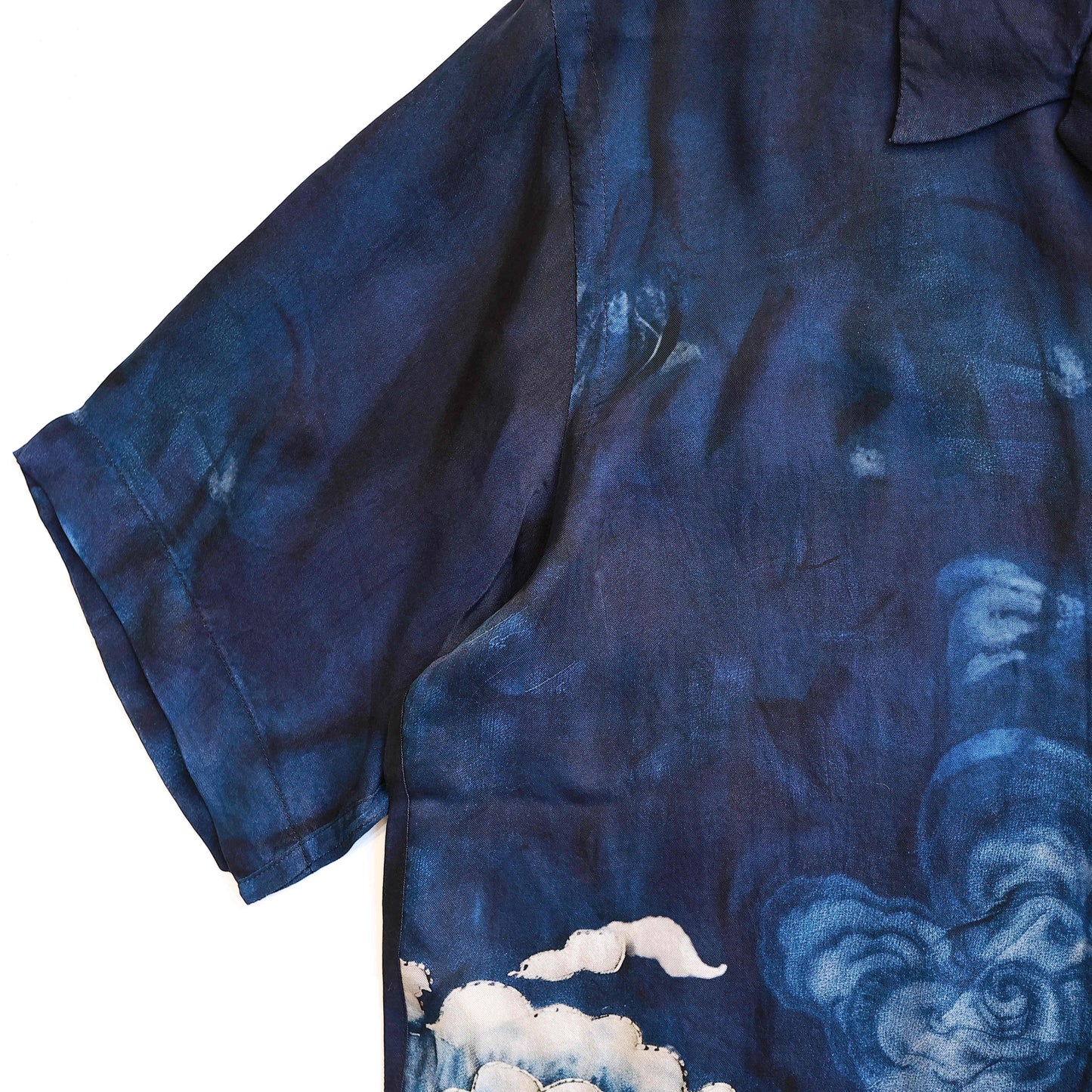 MAHARISHI 6230 BORO CRANE CAMP COLLAR SHIRT