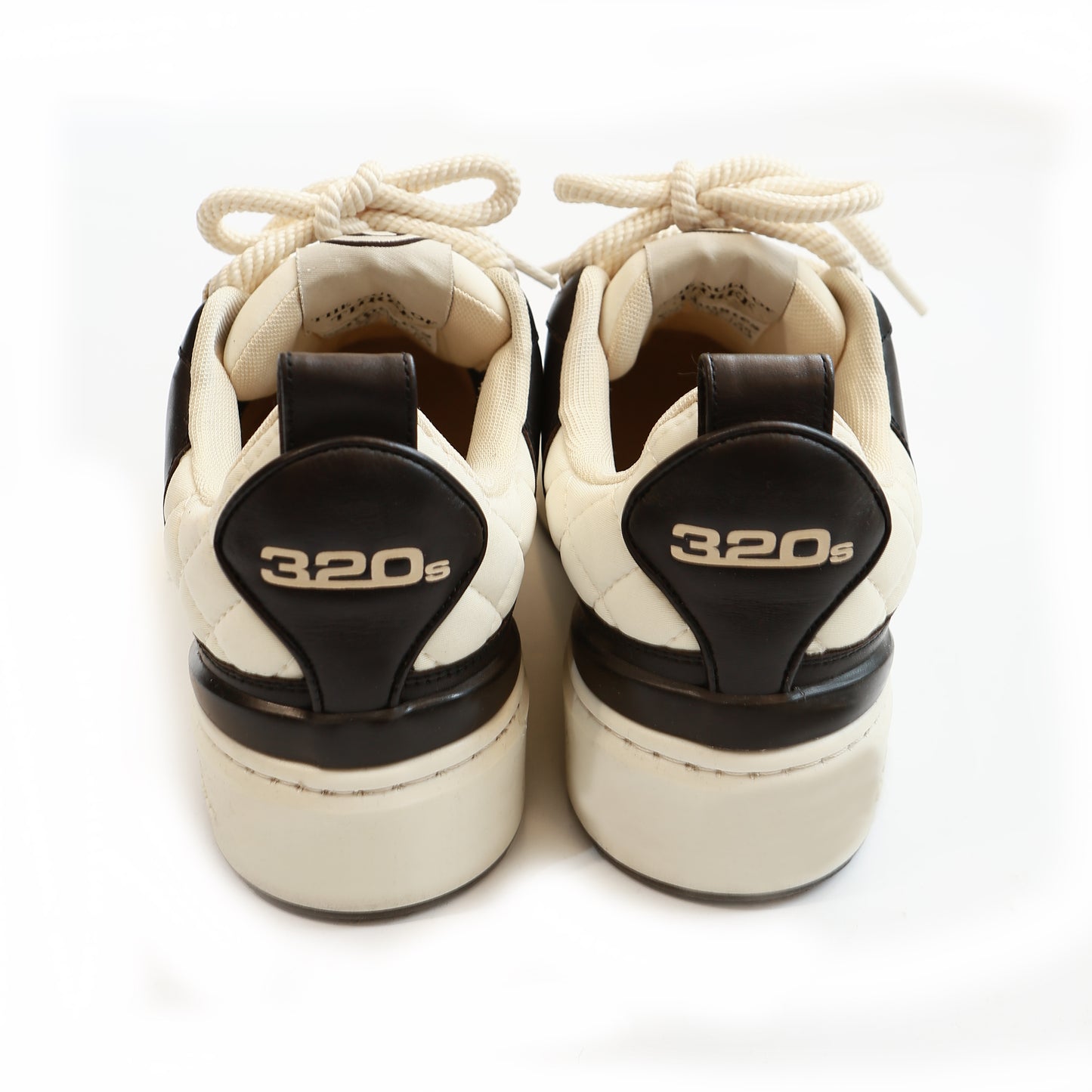 SOL3MATES 320 SNEAKER-BLACK WHITE