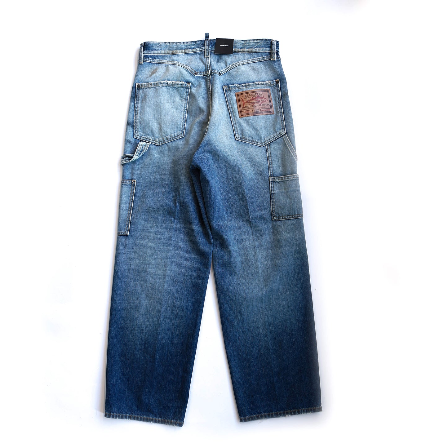DSQUARED2 LOOSE JEAN S74LB1667